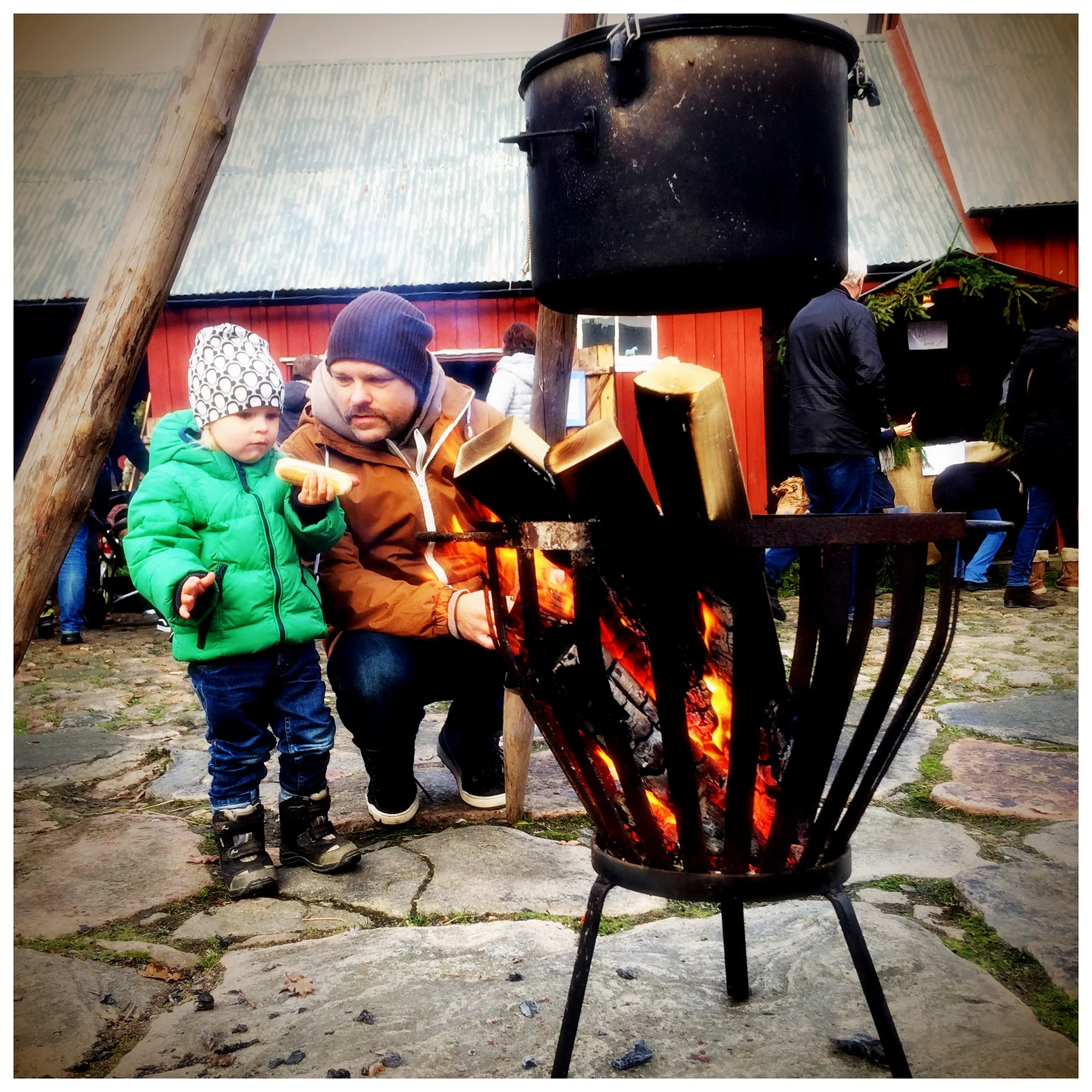 Julmarknad på Torna gård