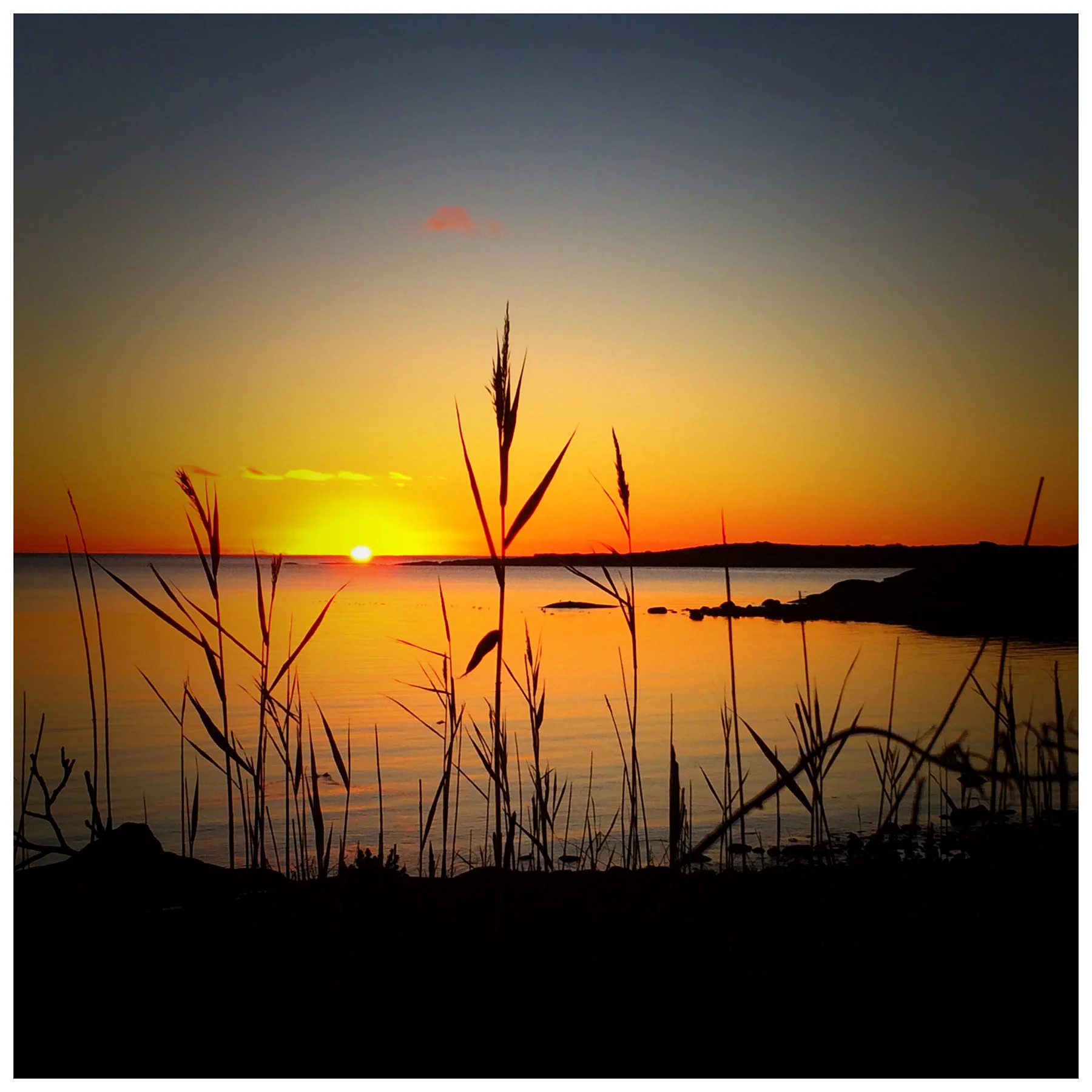 Nu hinner klockan bli hämtning innan solen går ner.