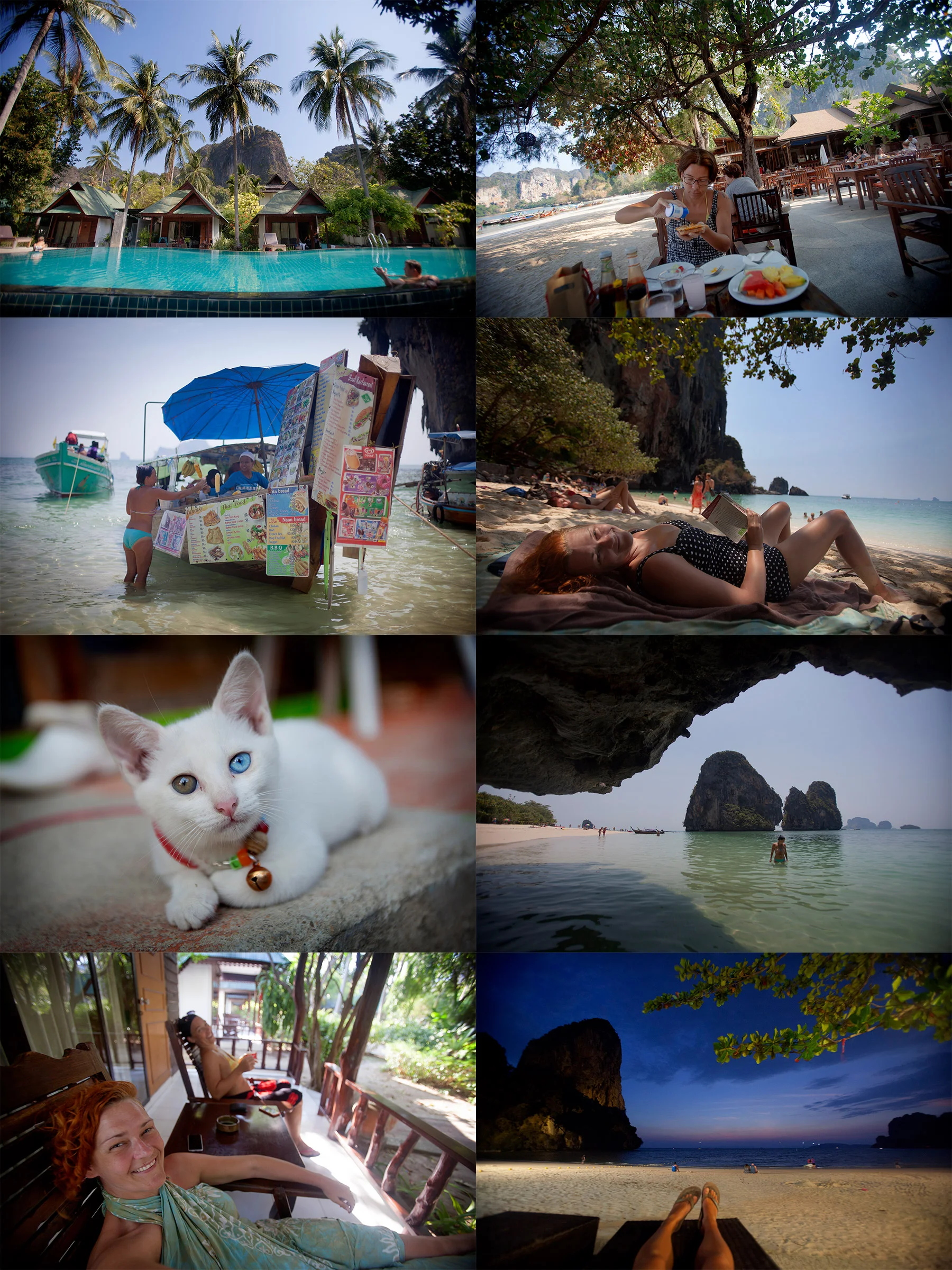 Nu är dom på Railay.