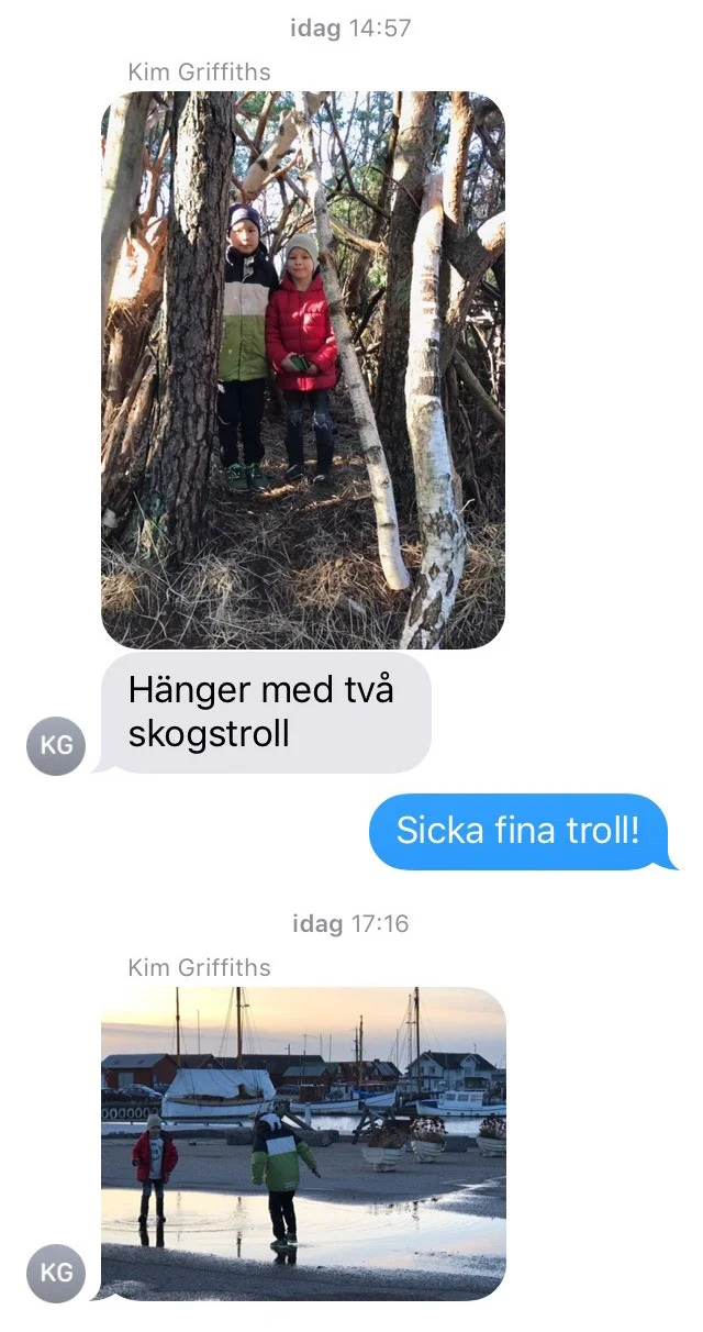 EN får iallafall kompis-sportlov som tur är