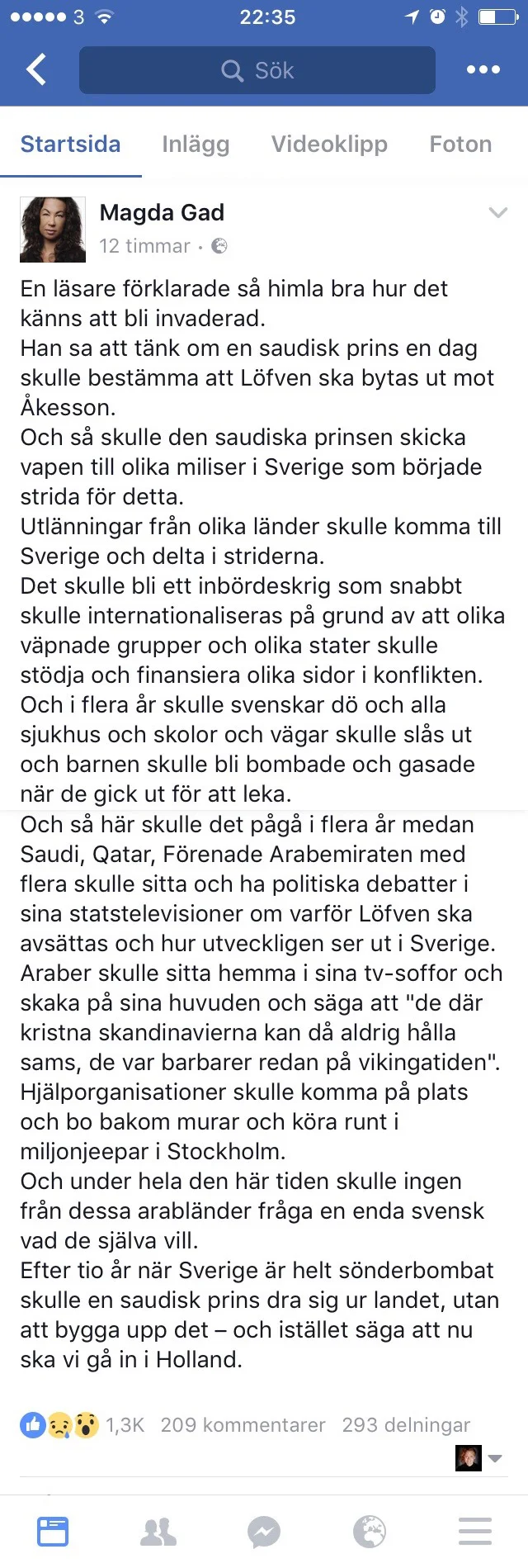Magda tells it like it is