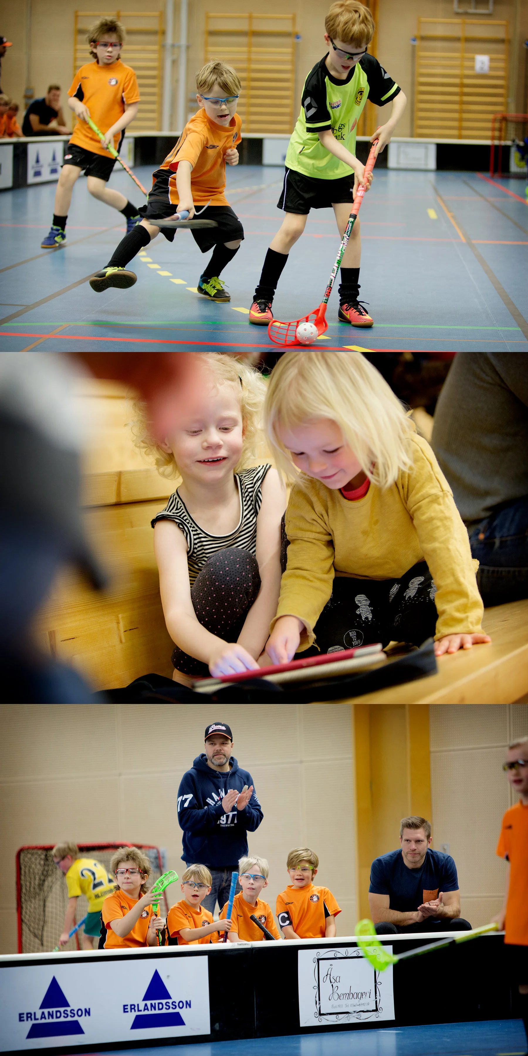 Veddigederby i Varlahallen