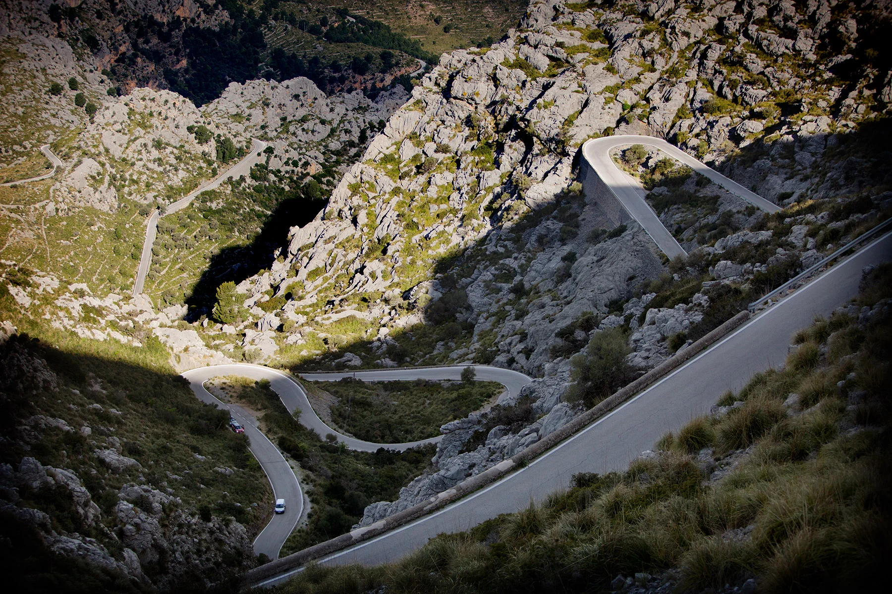 Serpentiner ner till Sa Calobra