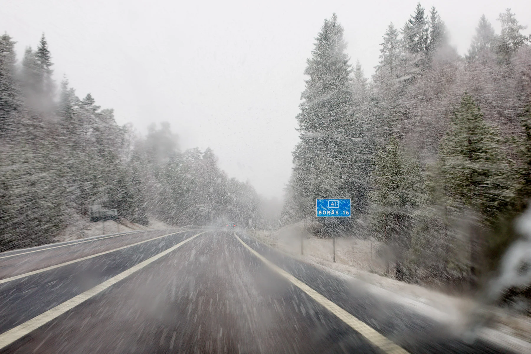 Sometimes it snows in April