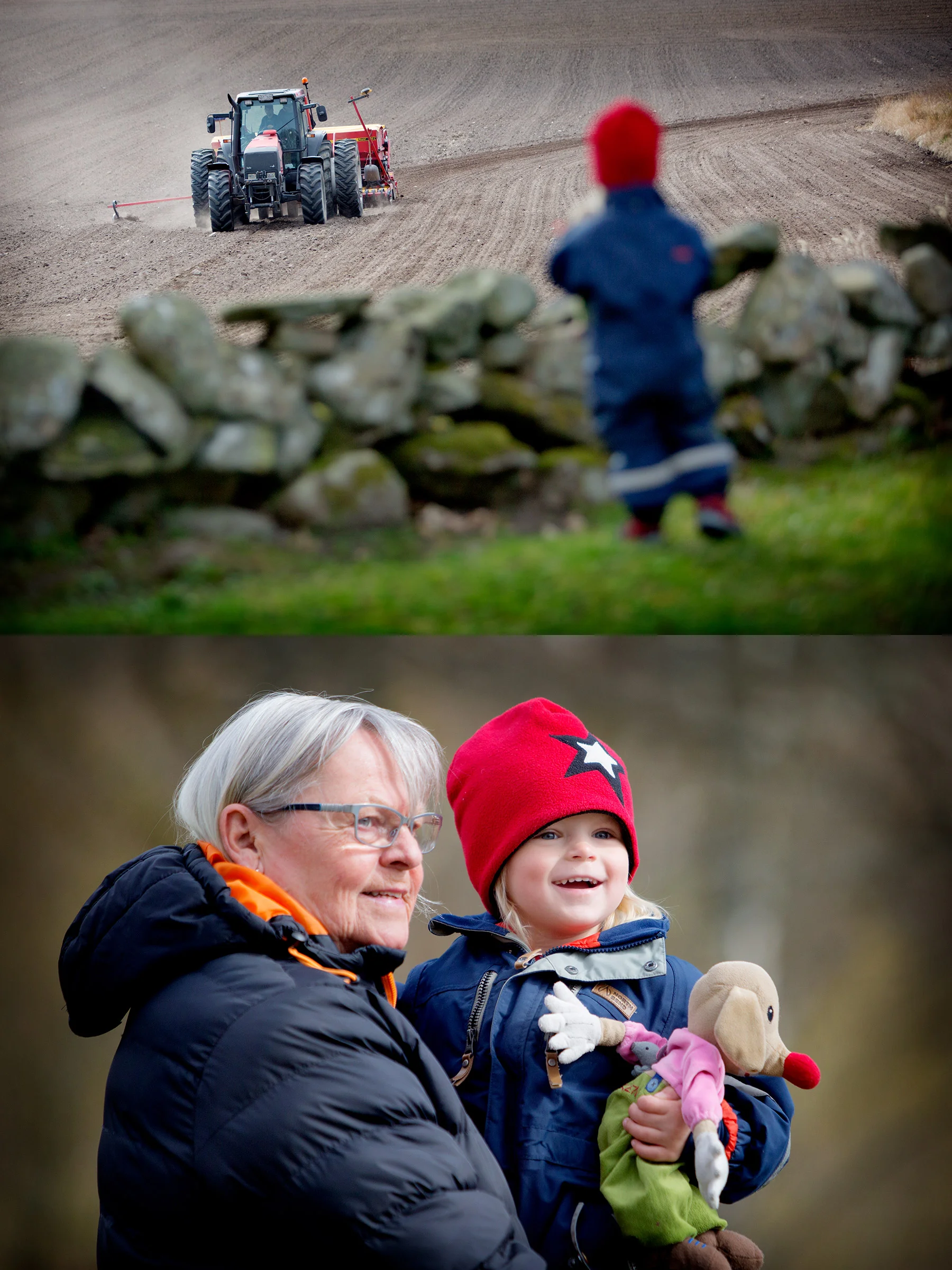 Vårbruk hos farmor