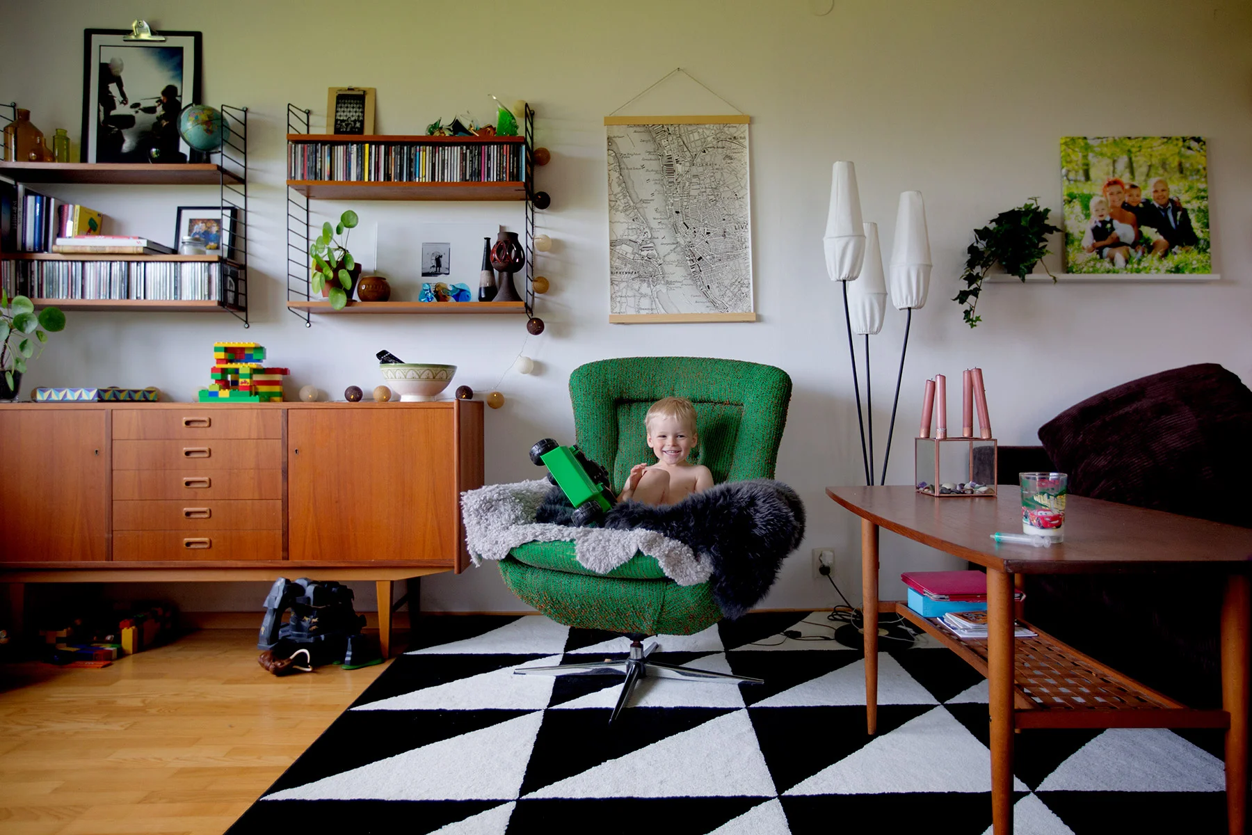 Kort hår och utplånad trumhinna