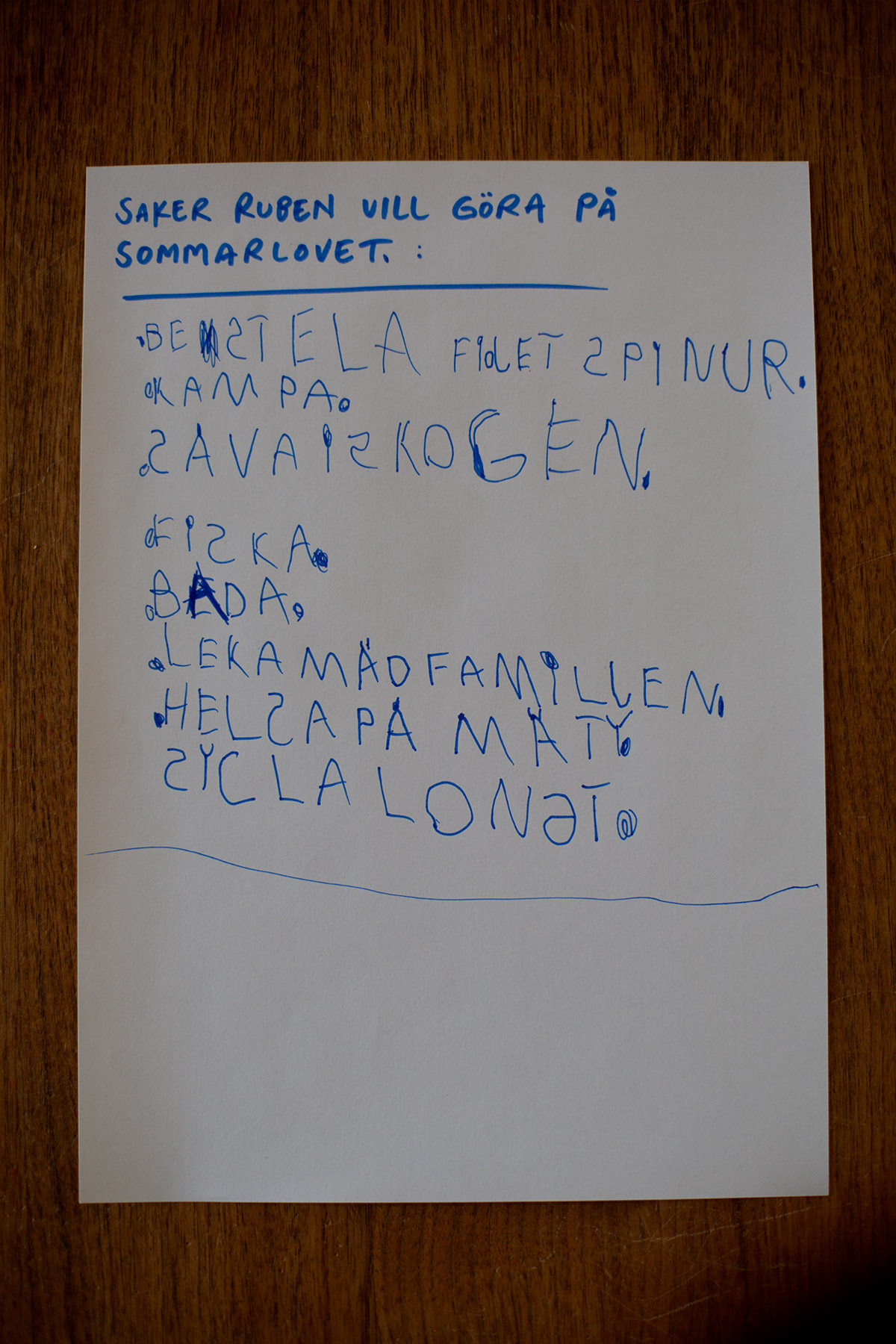Sommarlista