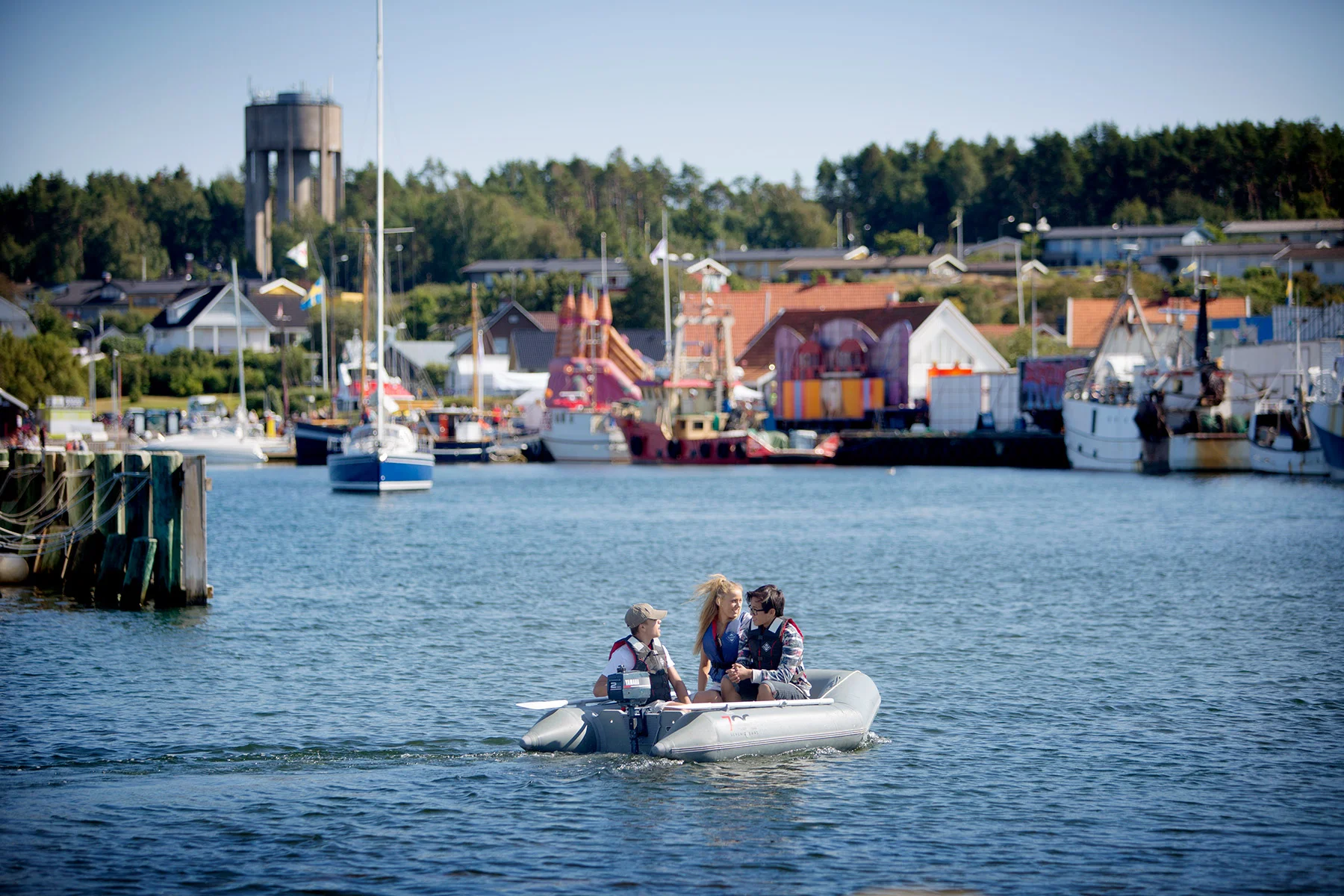 Makrival från båten
