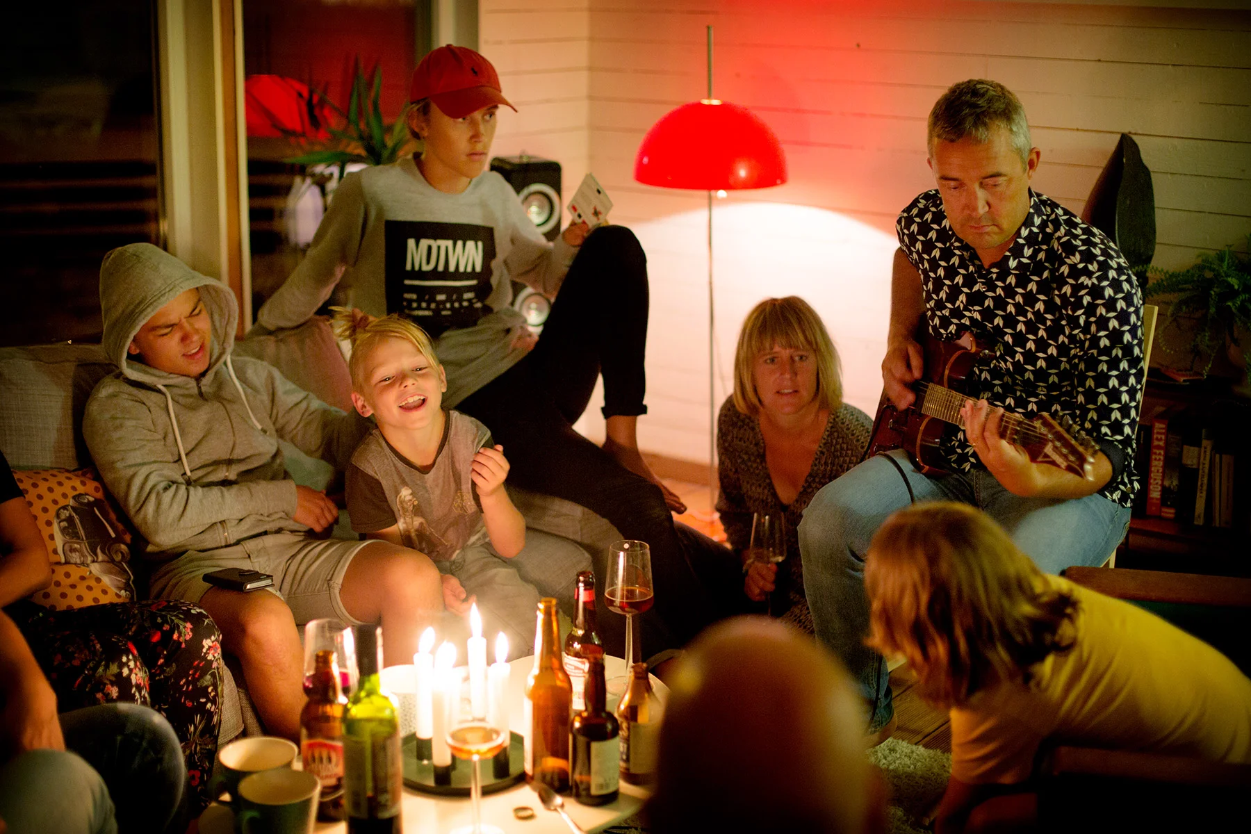 Hos Krille och Maria