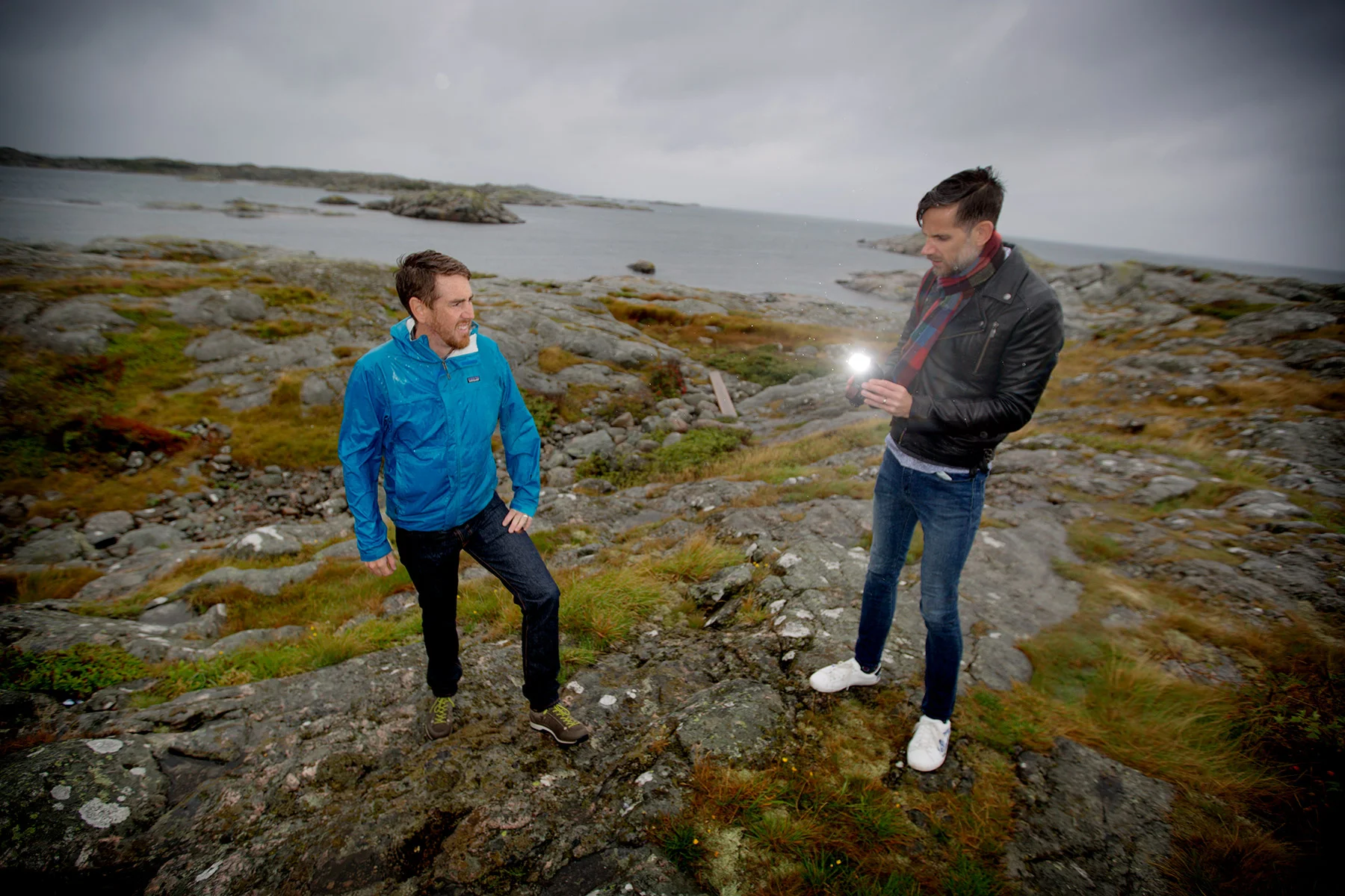 Omslagsbild i ösregn