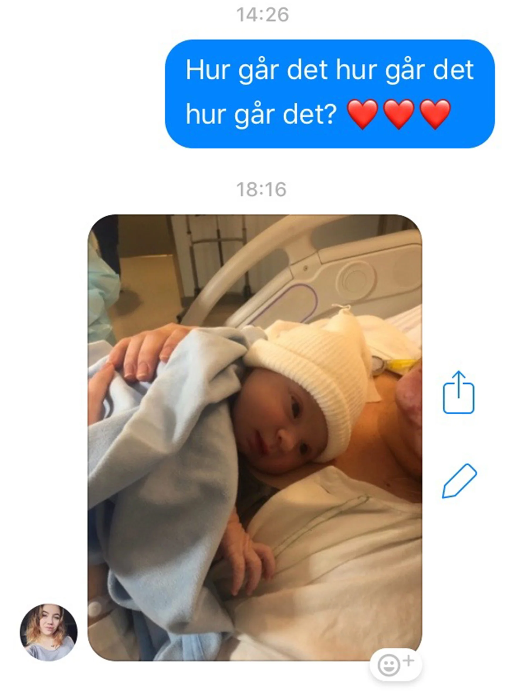 Bäbisen är här!