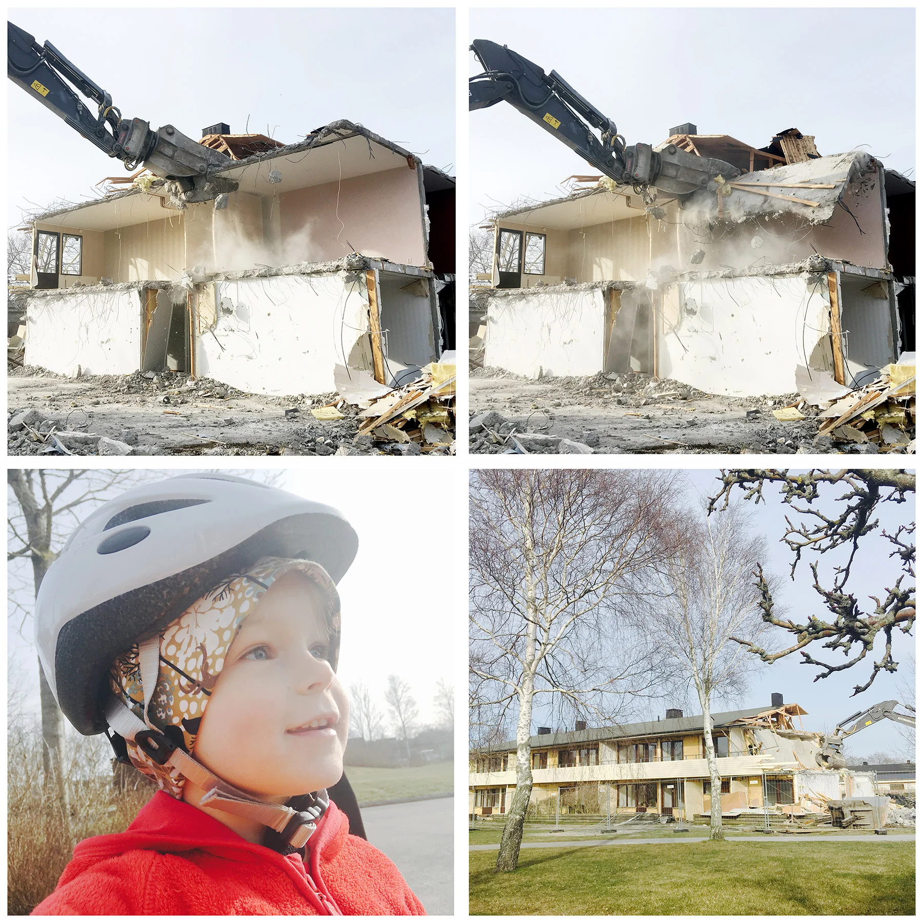 Nu går Violvägen 4 i himlen in