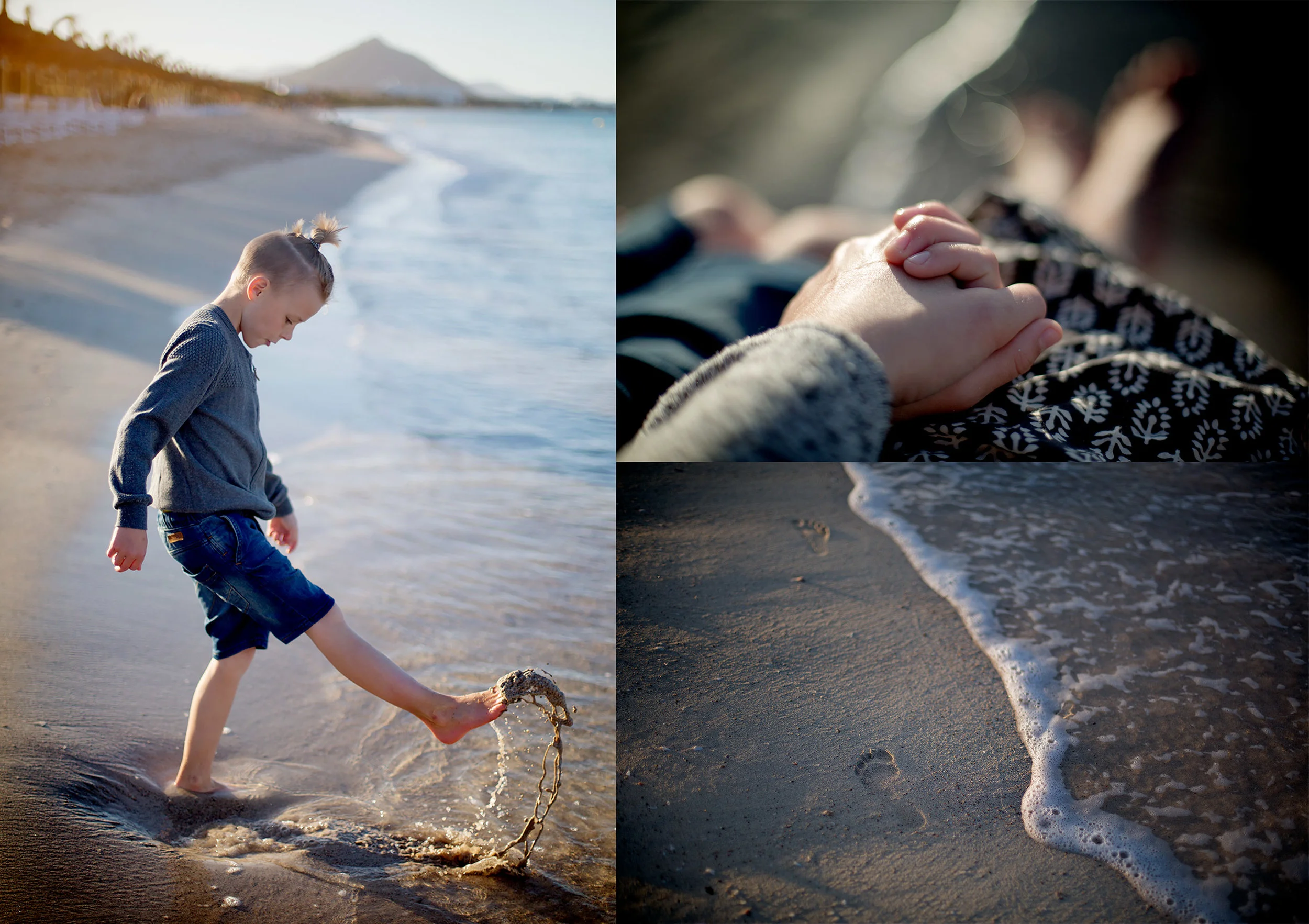Kväll på stranden