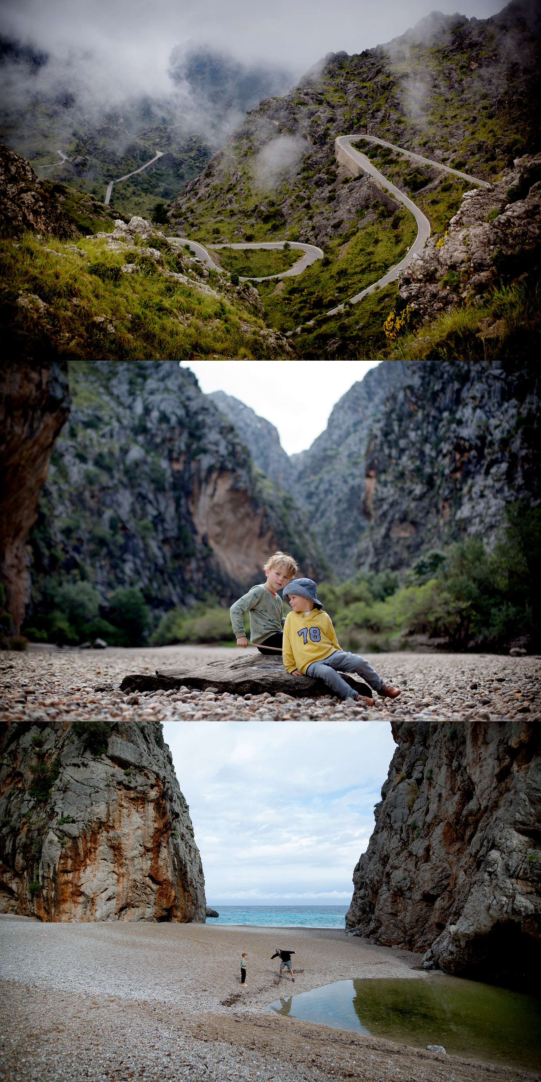 Sa Calobra och Torrent de Pareis