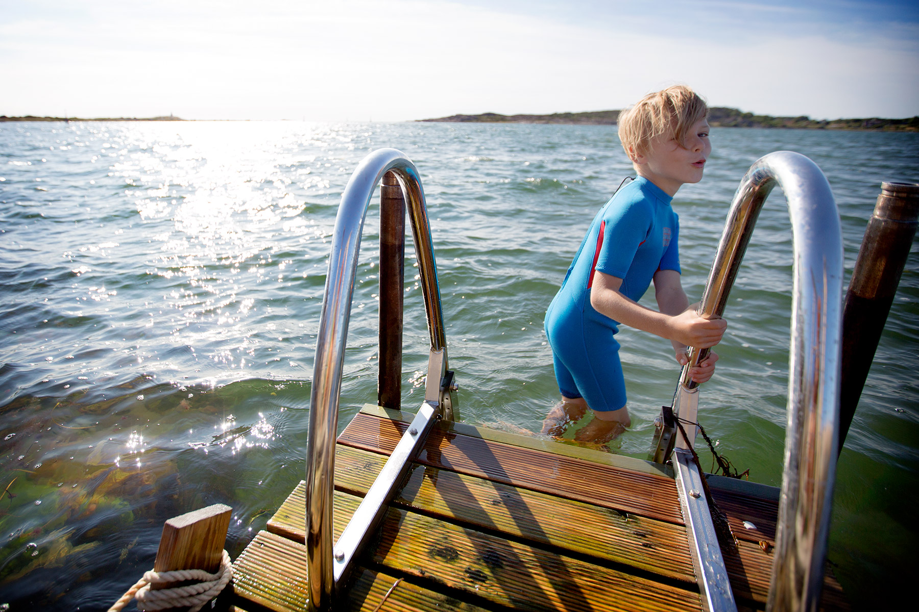 Dopp i hamnen