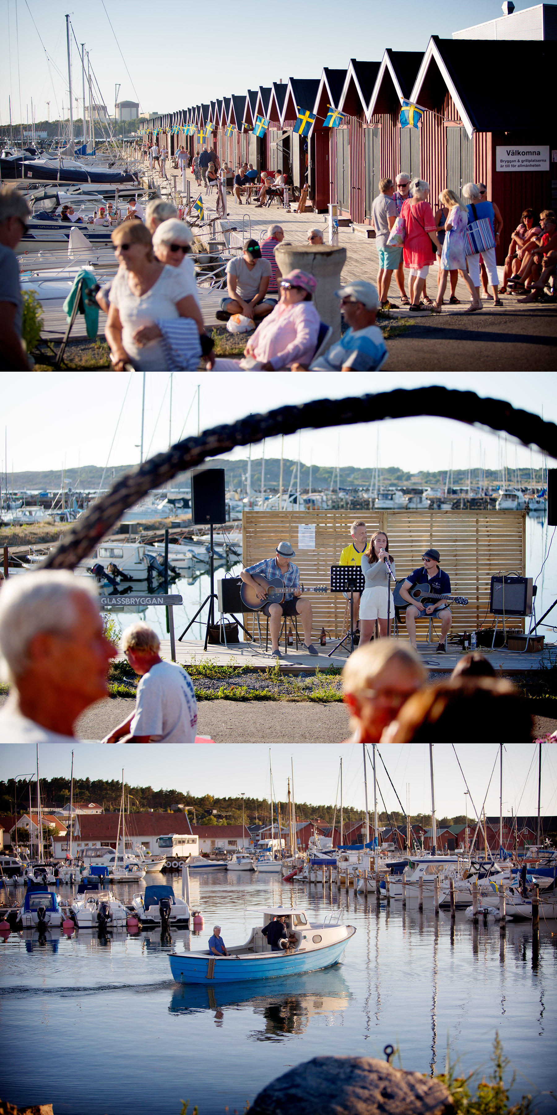 Musik på bryggan