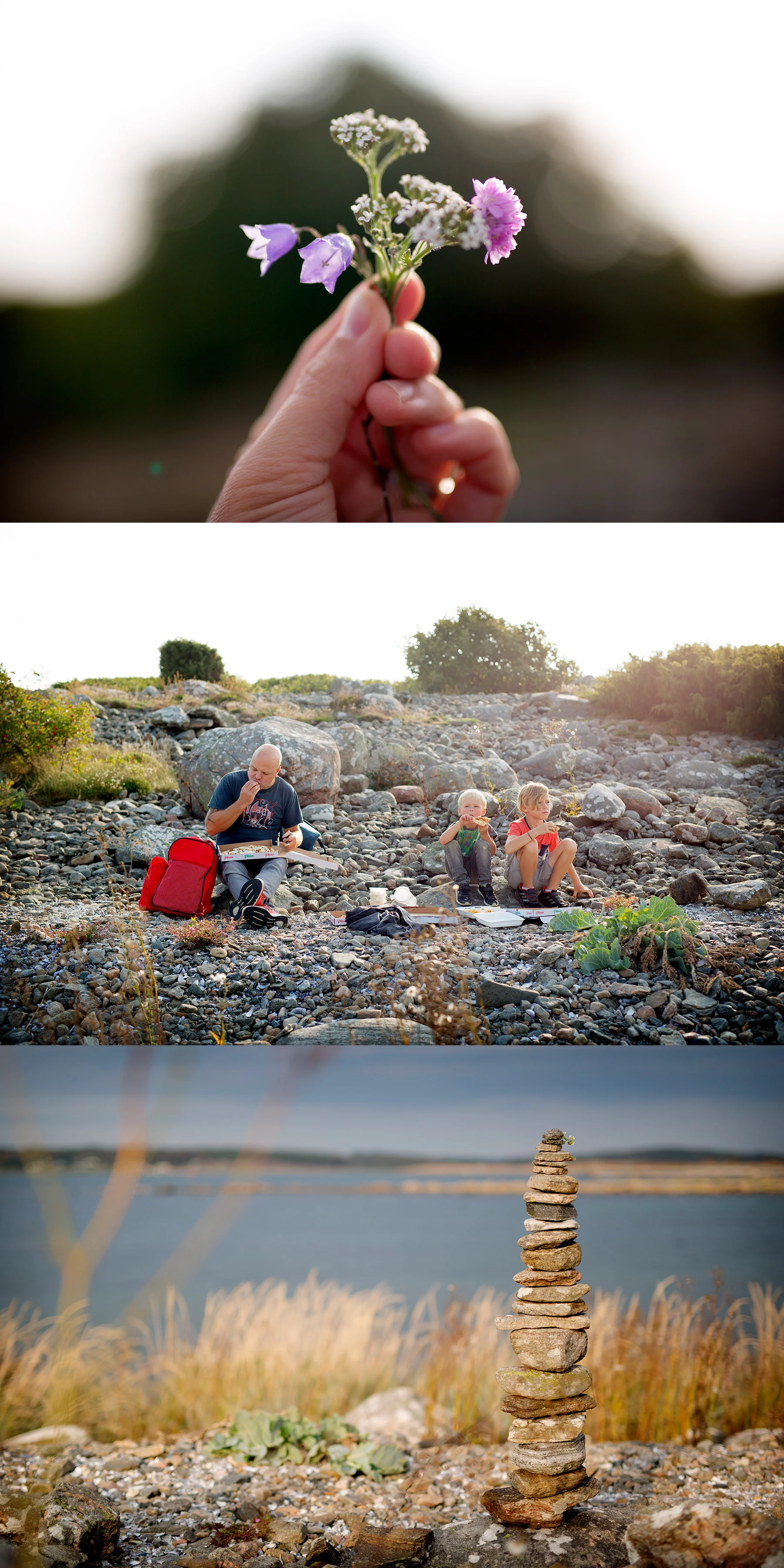 Kvällsmat vid fyren