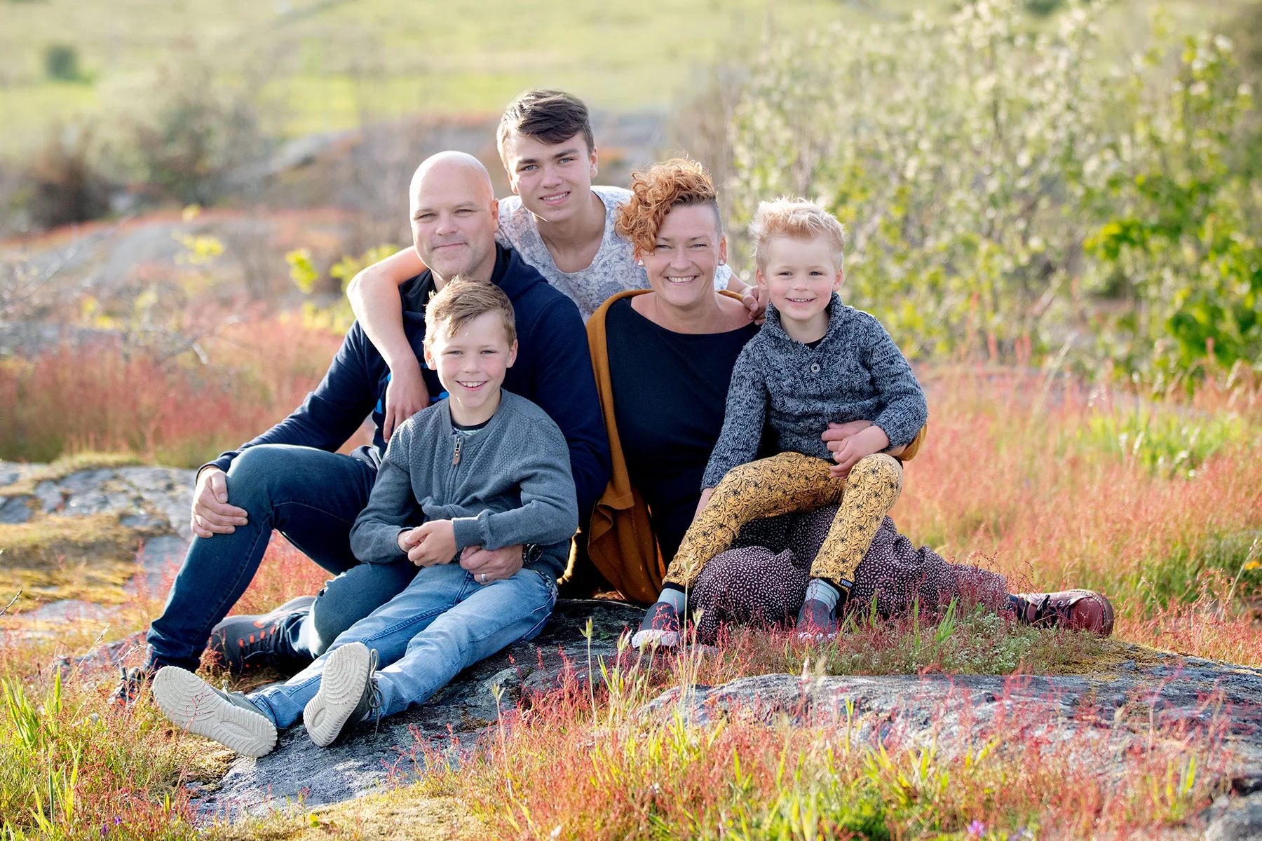 Hela min fina familj