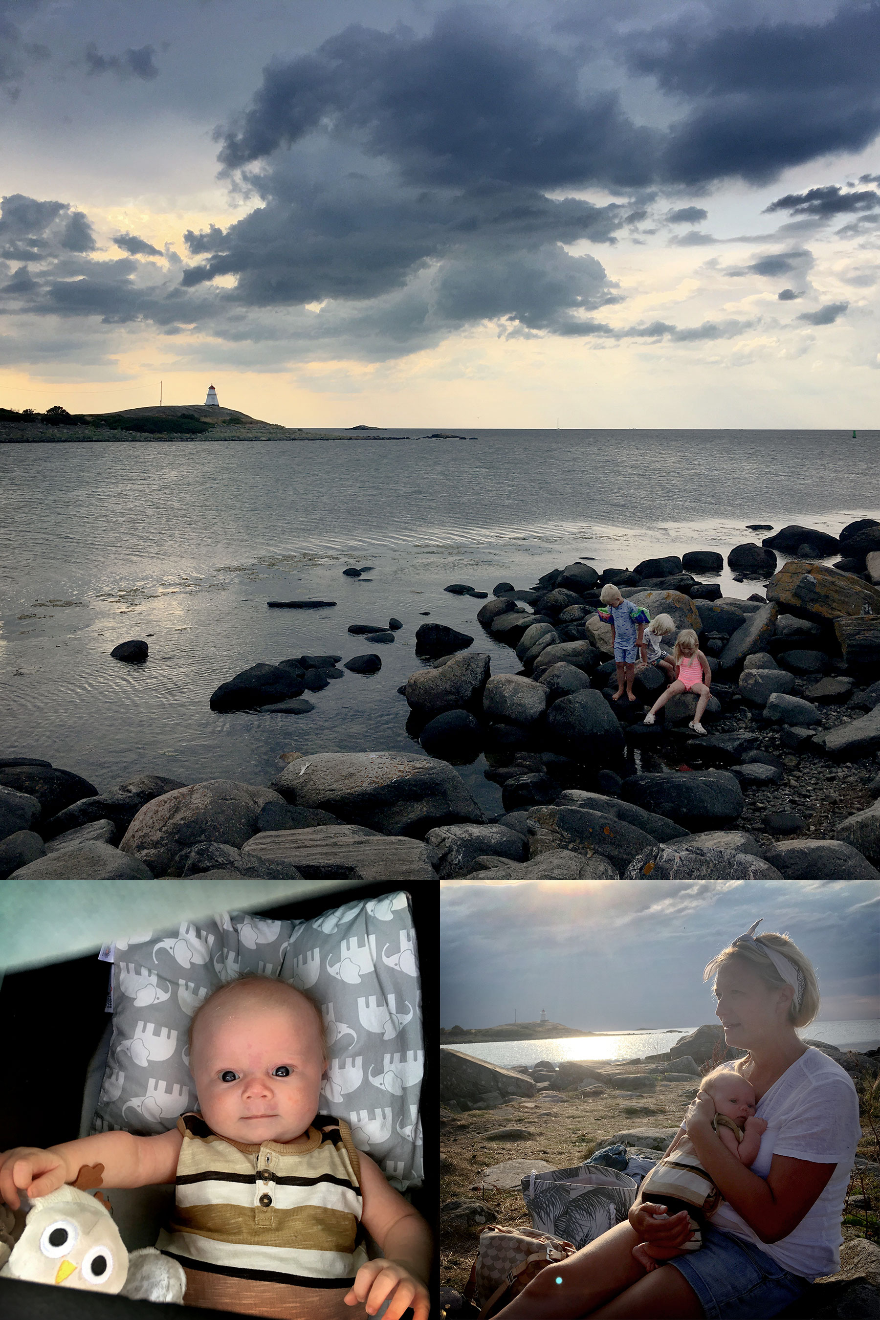 Kvällsdopp vid fyren