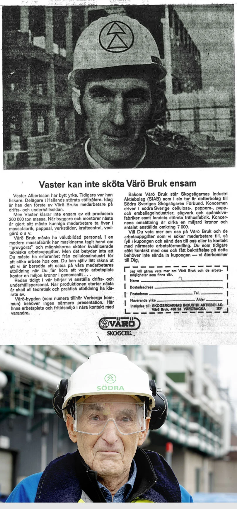 Vaster femtio år senare