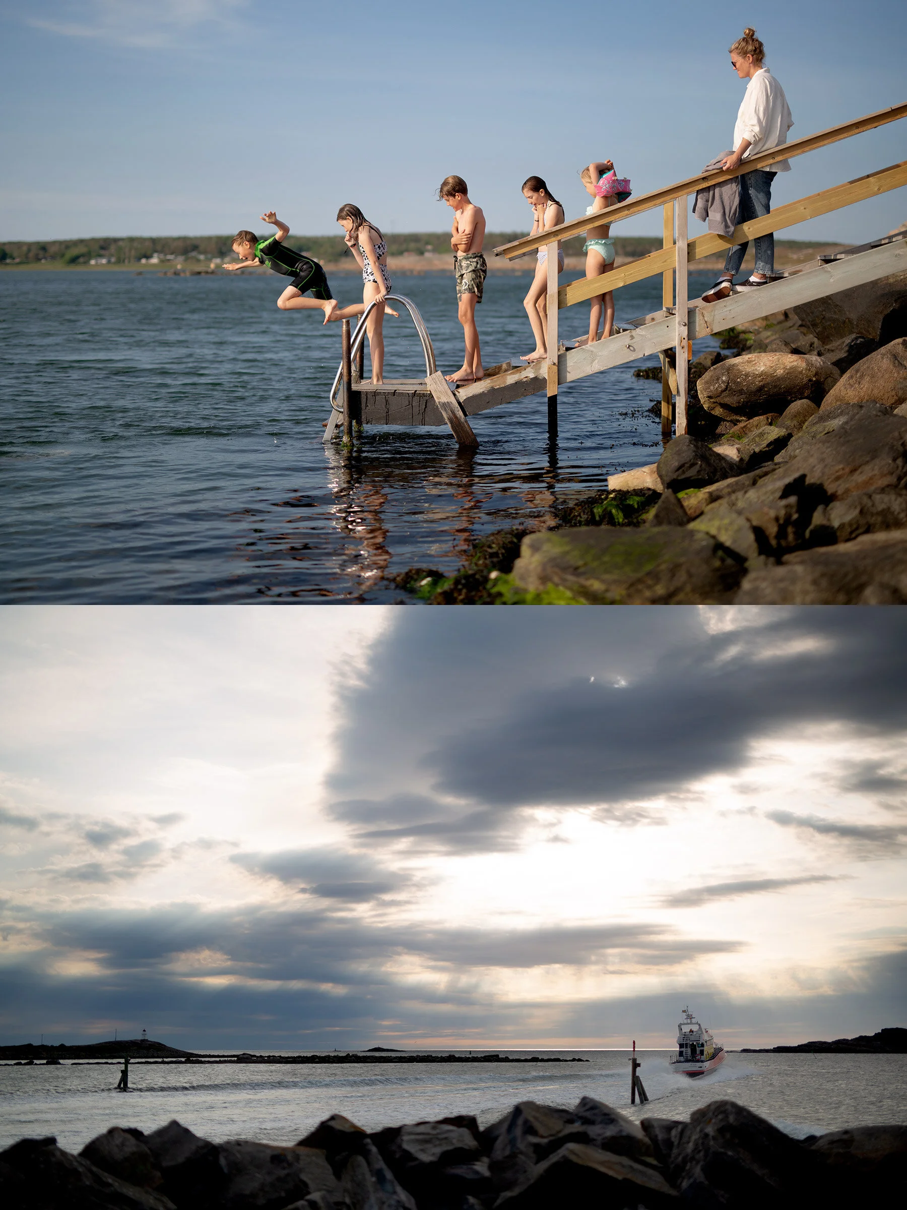 Sommarlovsinvigning i båtarna