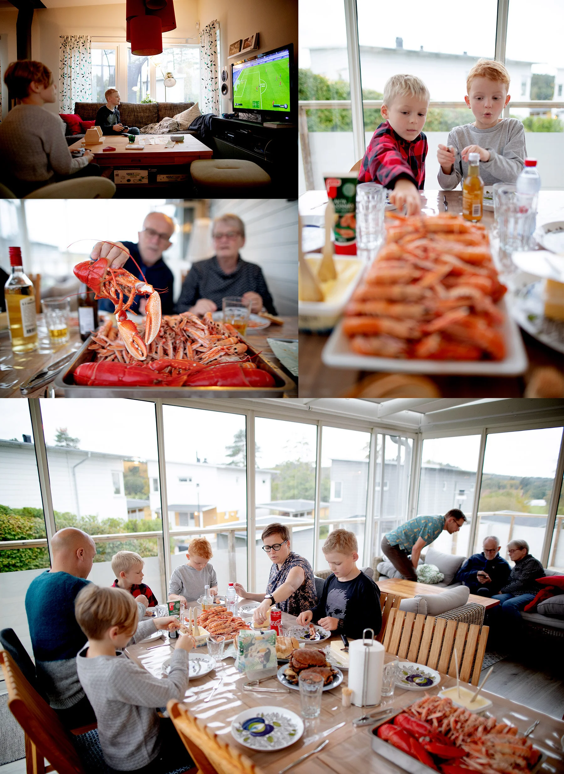 Kräftskiva i Lindome