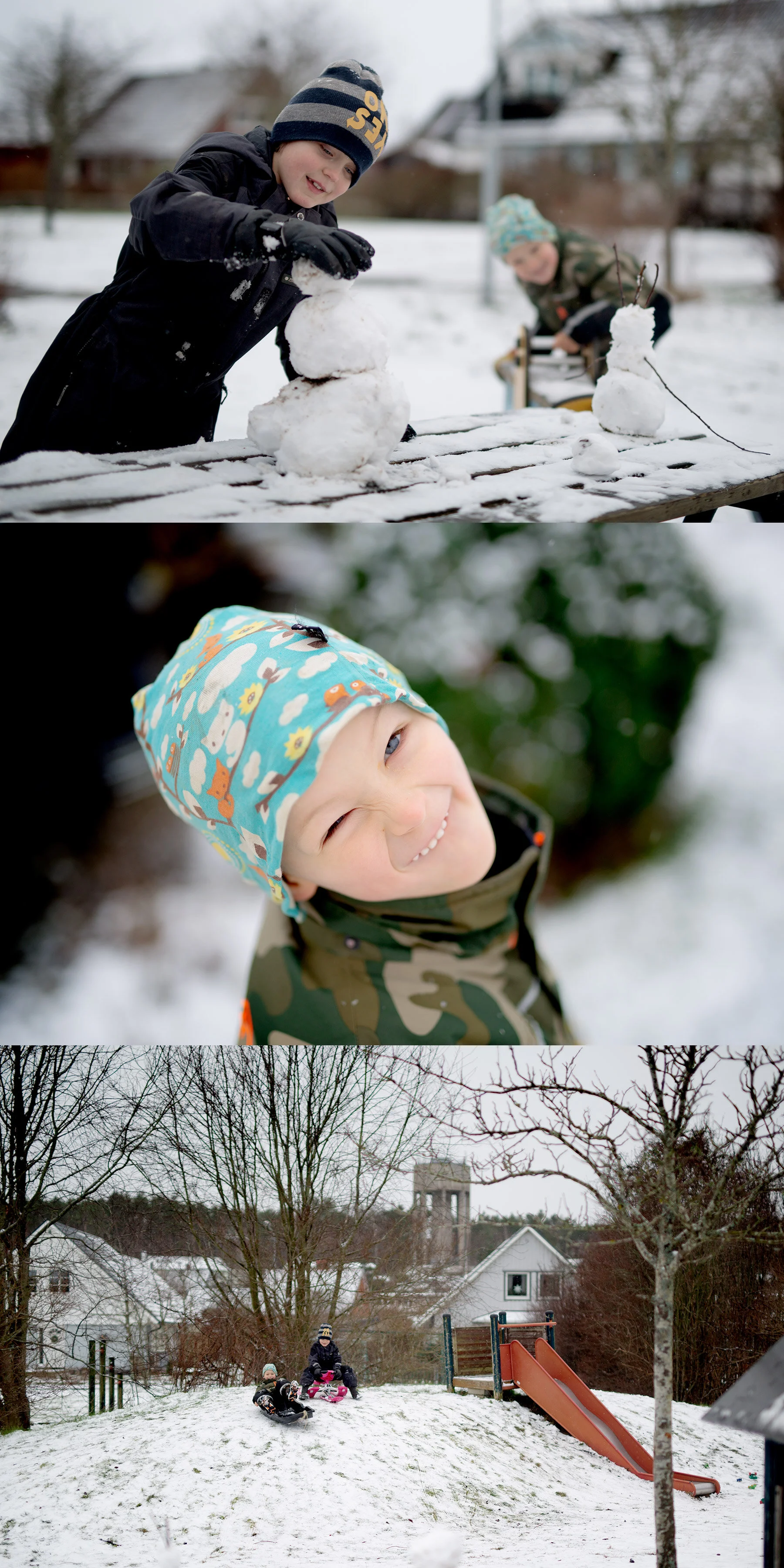 Snöfall och Axellek