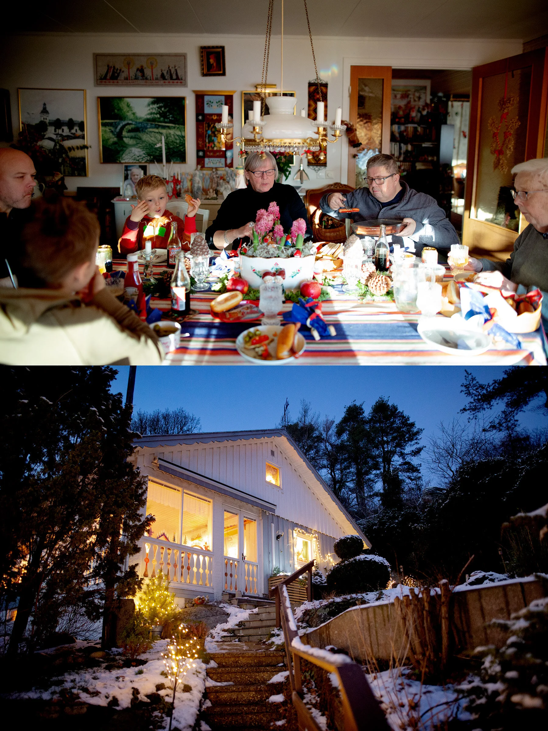 Hos Hans-Erik och Lennart