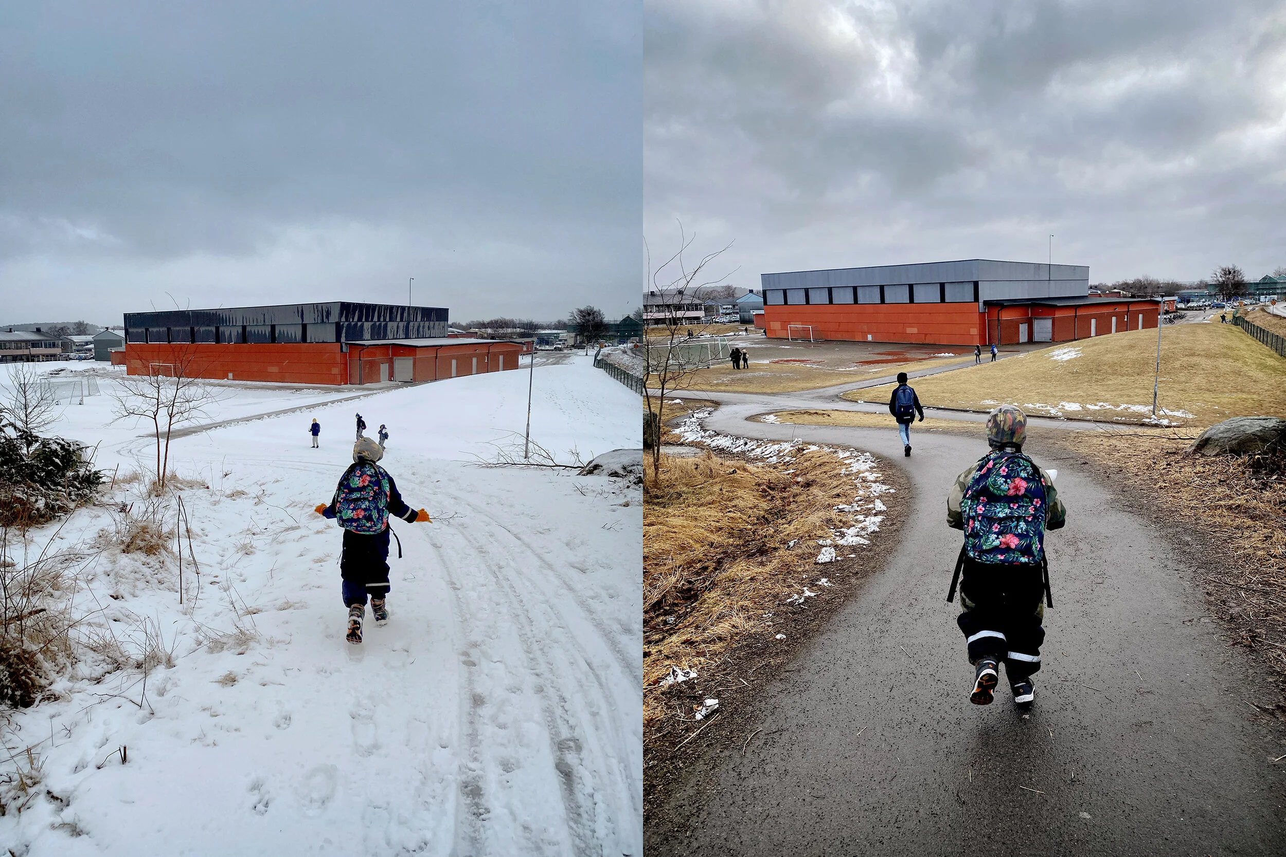 Det går fort i vårvintervärld