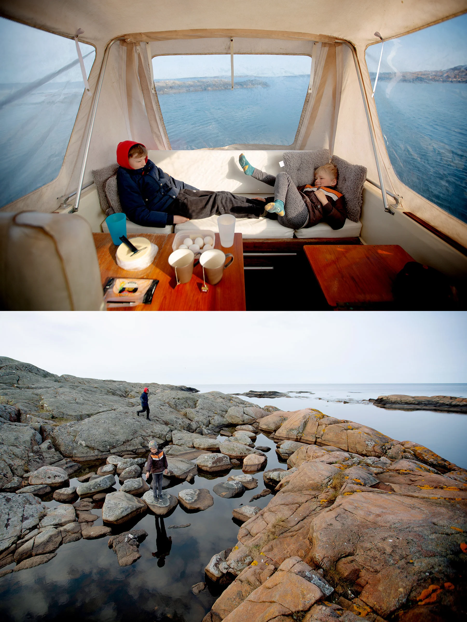 Morgon på havet