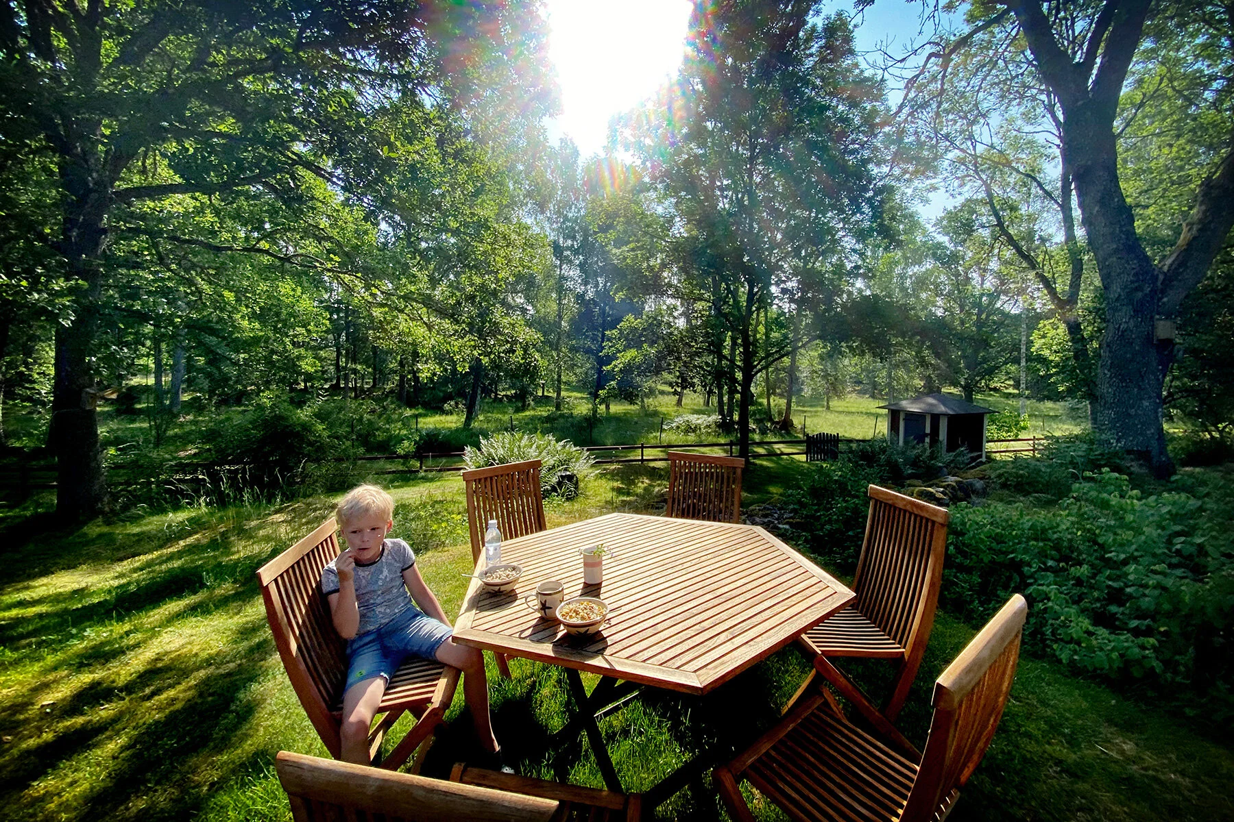 Frukost i paradiset