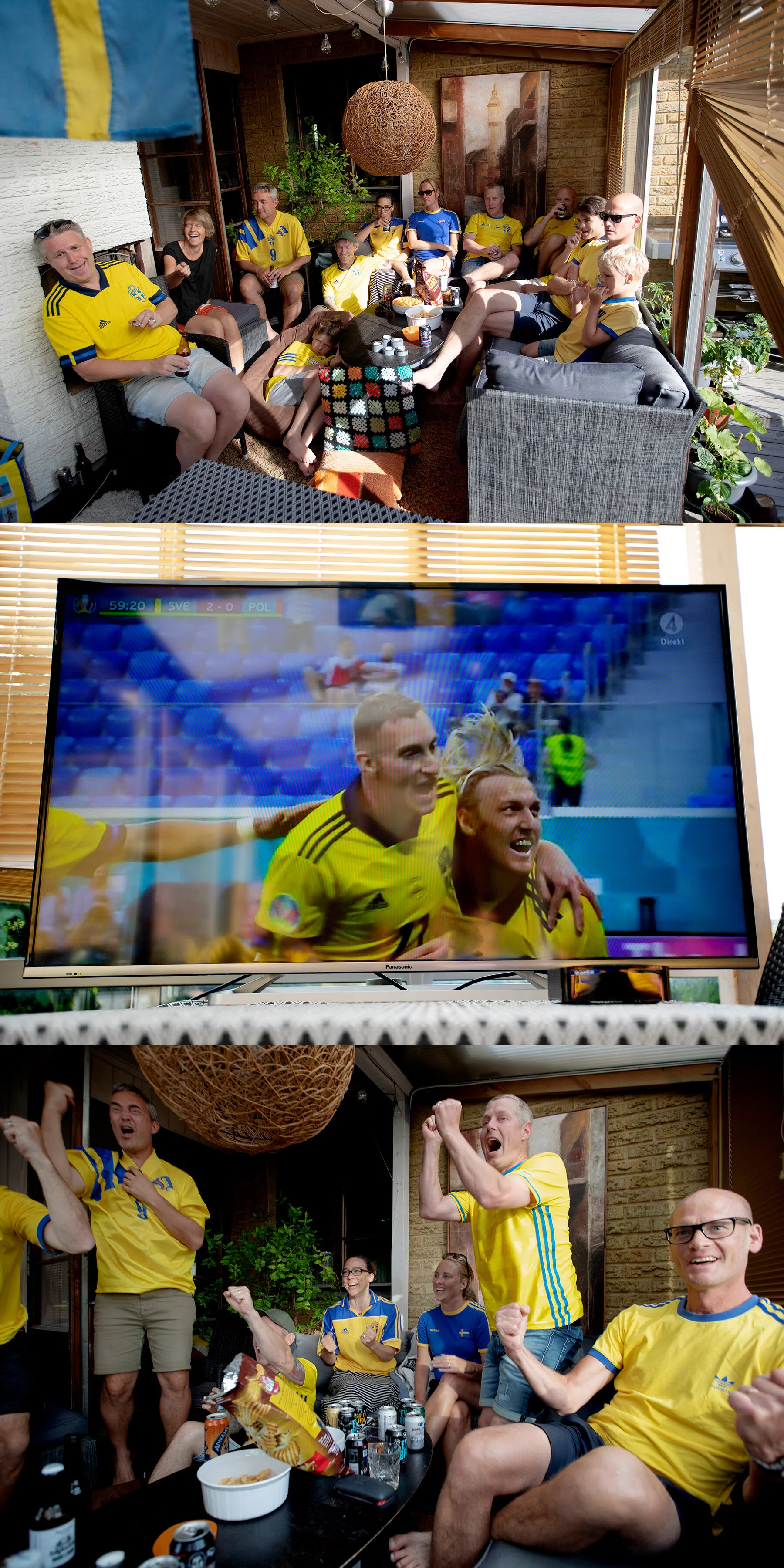 Sverige-Polen i uterummet