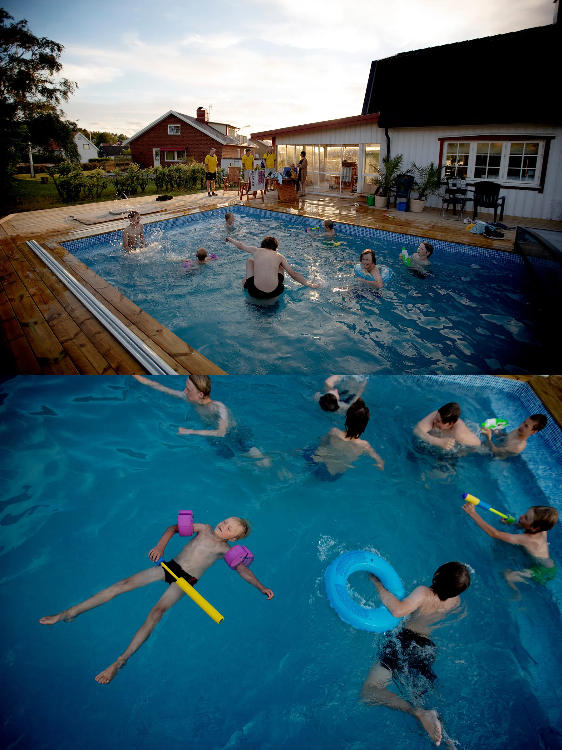 Poolpremiär