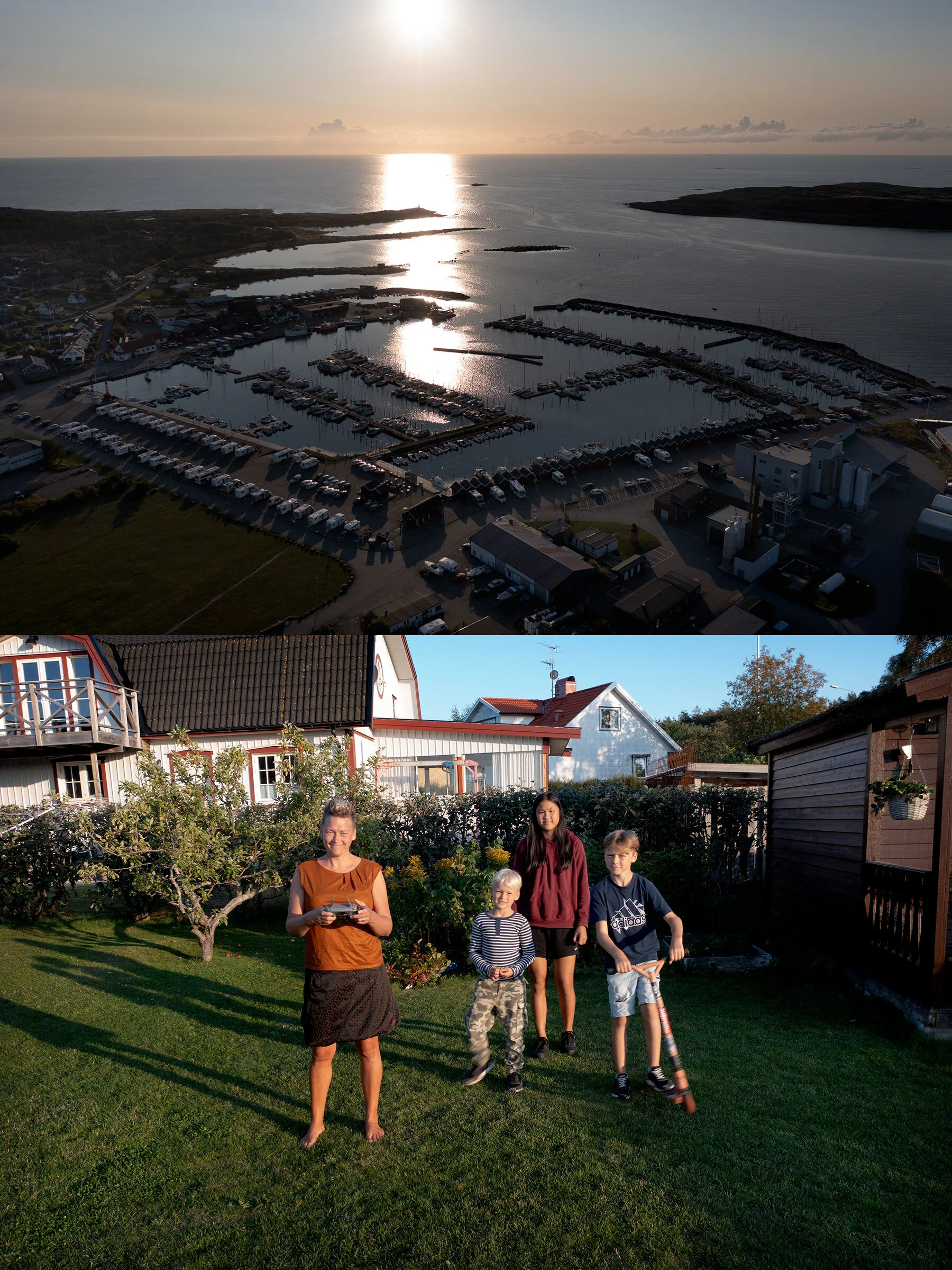 Uppifrån