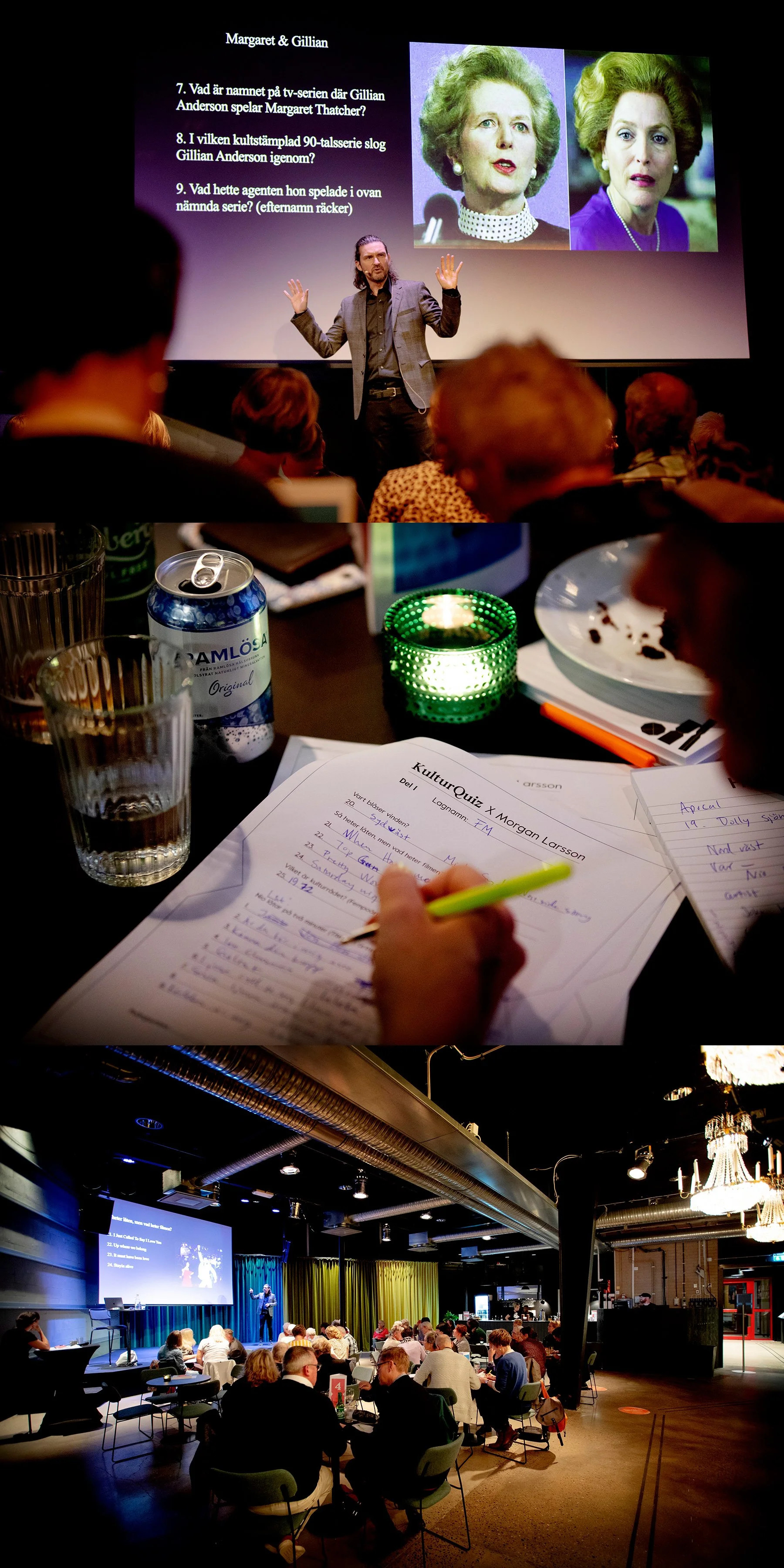 Kulturquiz med Morgan Larsson