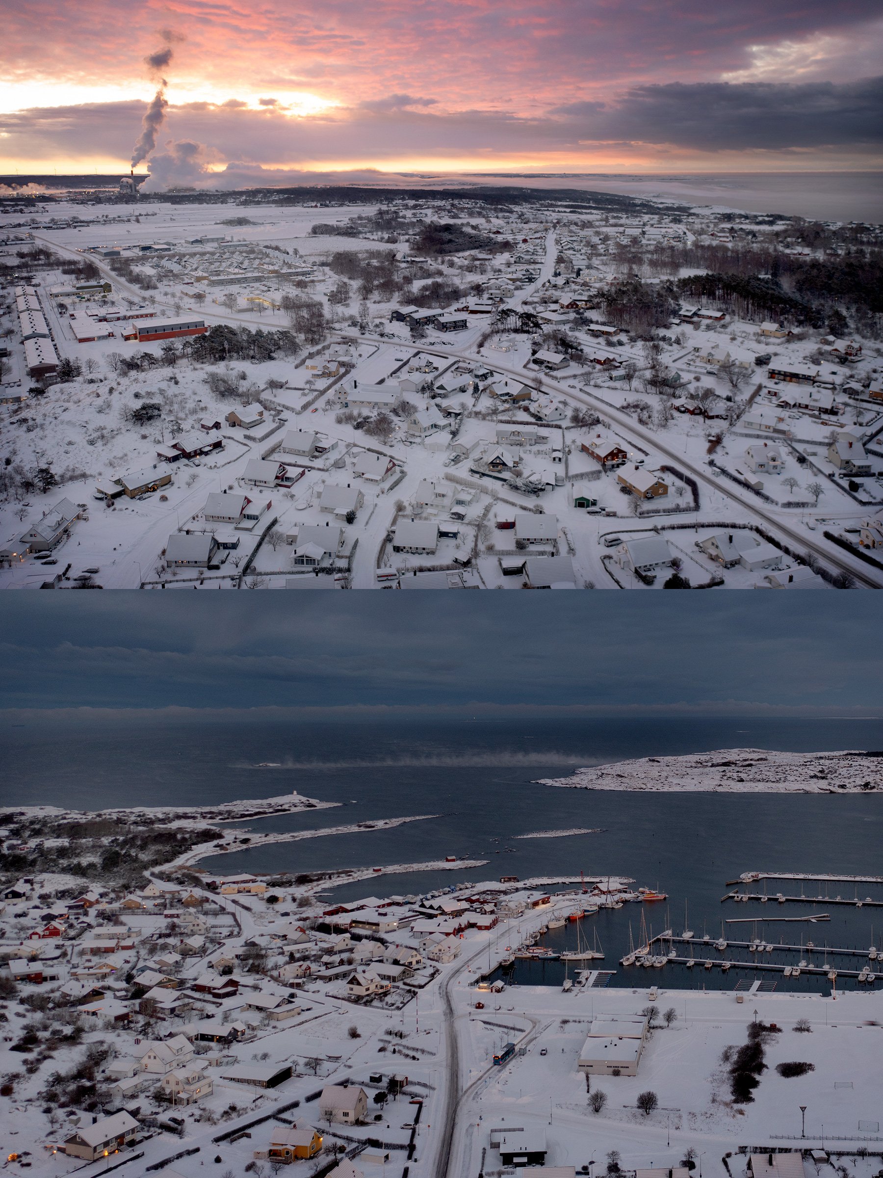 Gryning över Bua