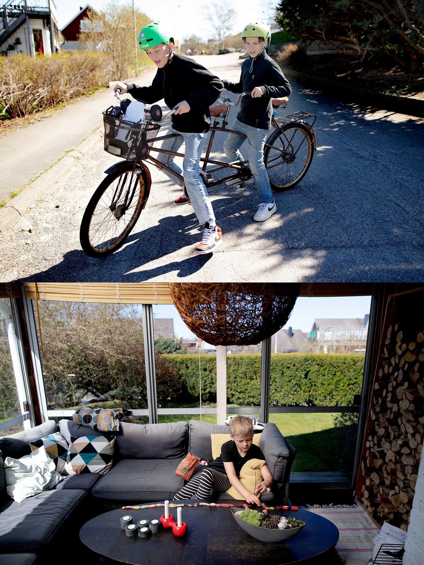 Tandemkillar och radbarn