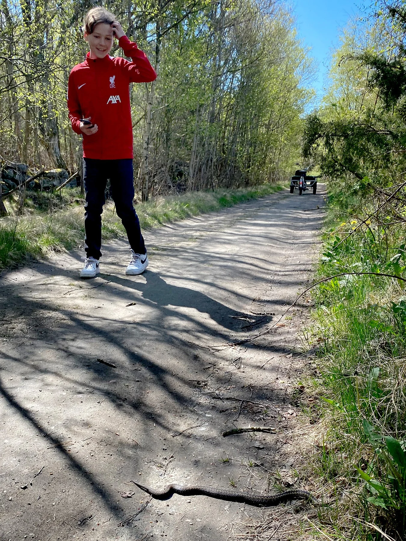 Nån har vaknat