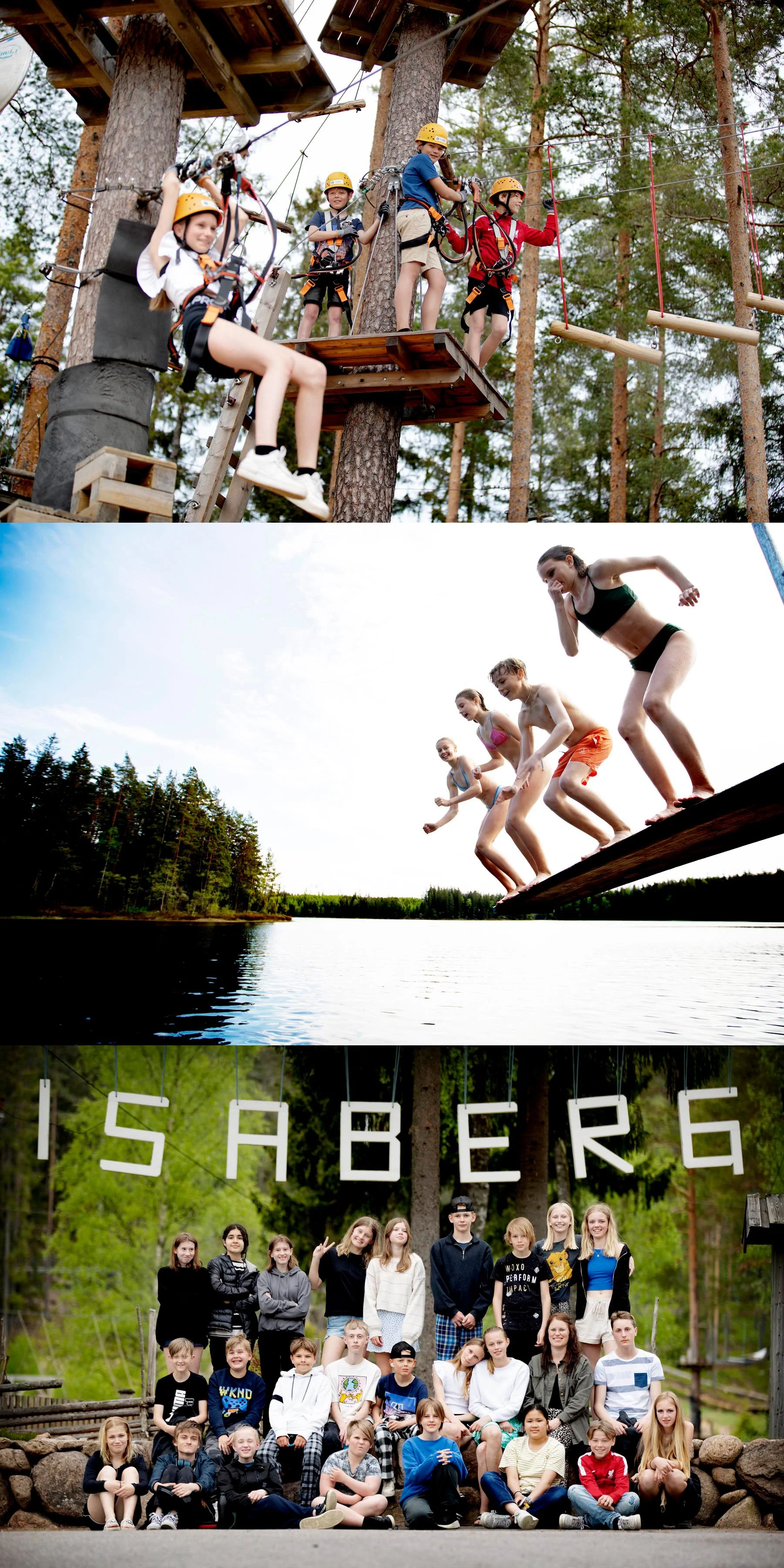 Isaberg med Buaskolans sexor