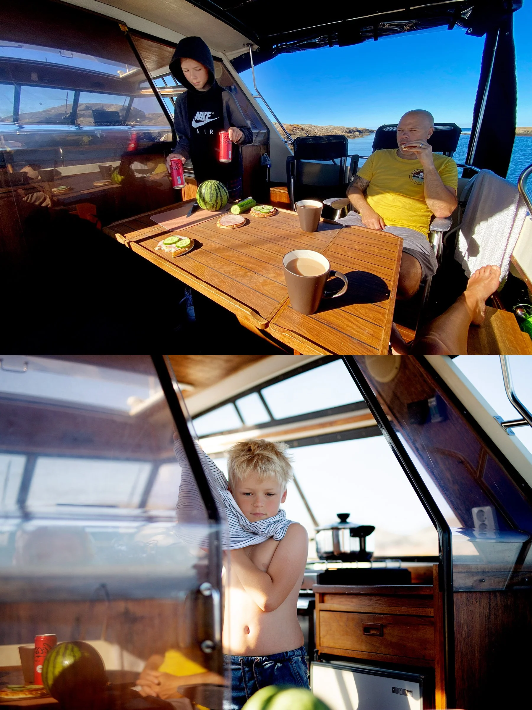 Morgon på havet