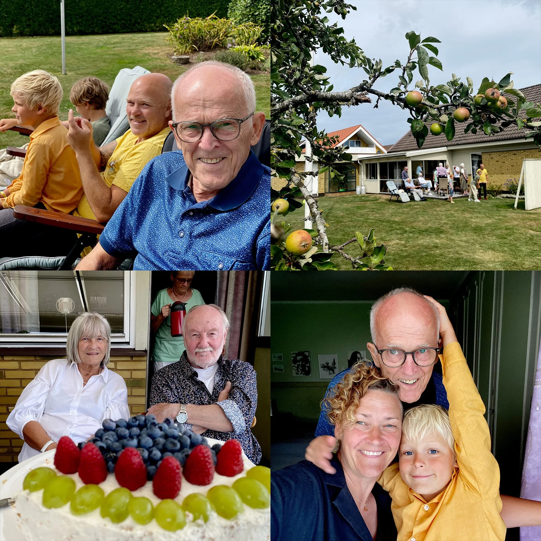 Pappas sjuttiosexårsdag