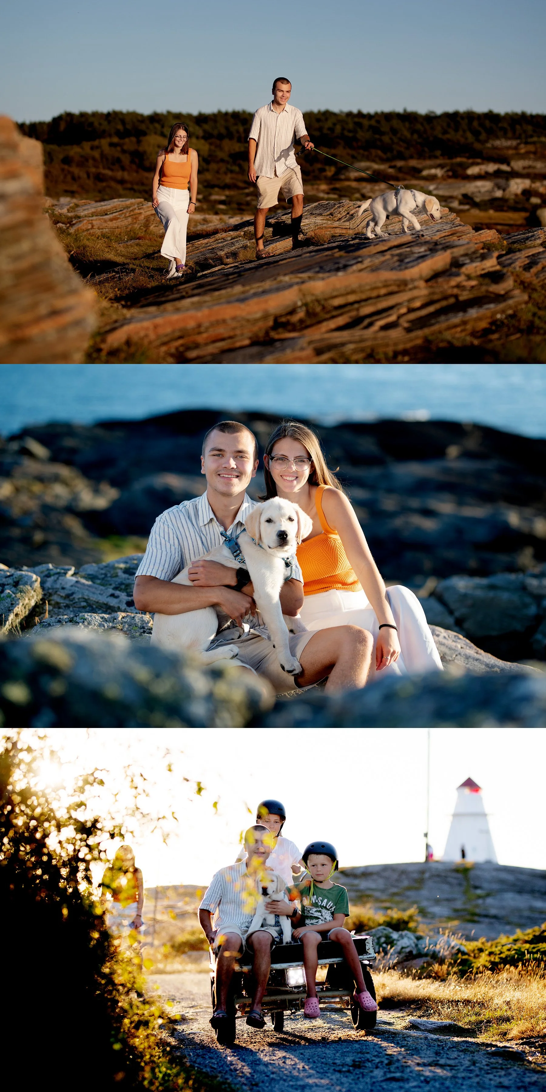 Hugo, Vanessa och Buster