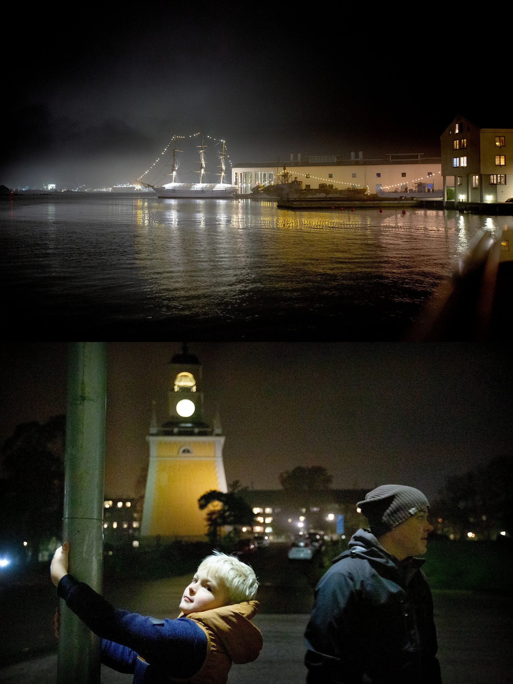 Kväll i Karlskrona