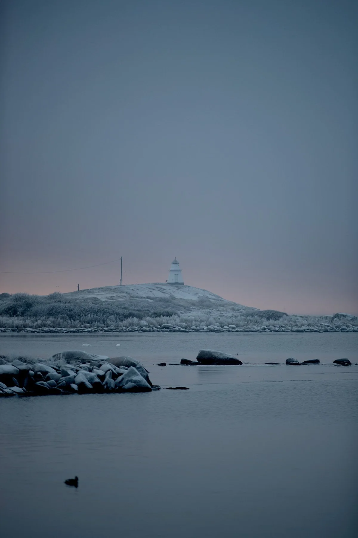 På hamnen