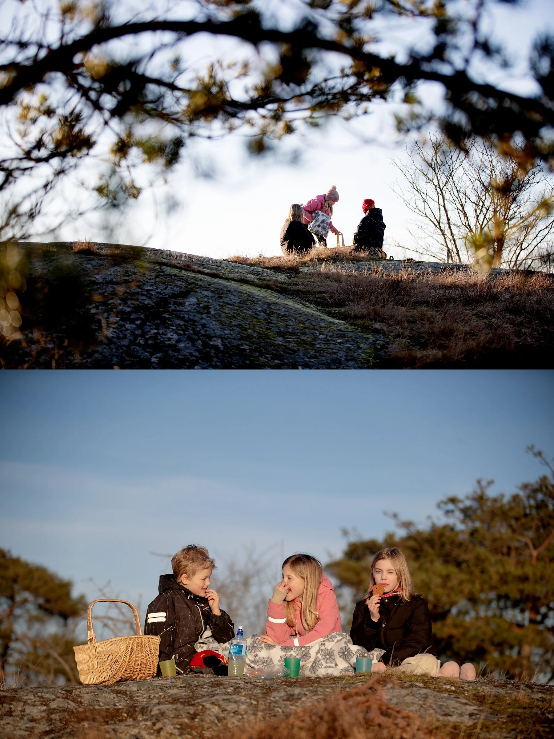 Picknick på Storaberget