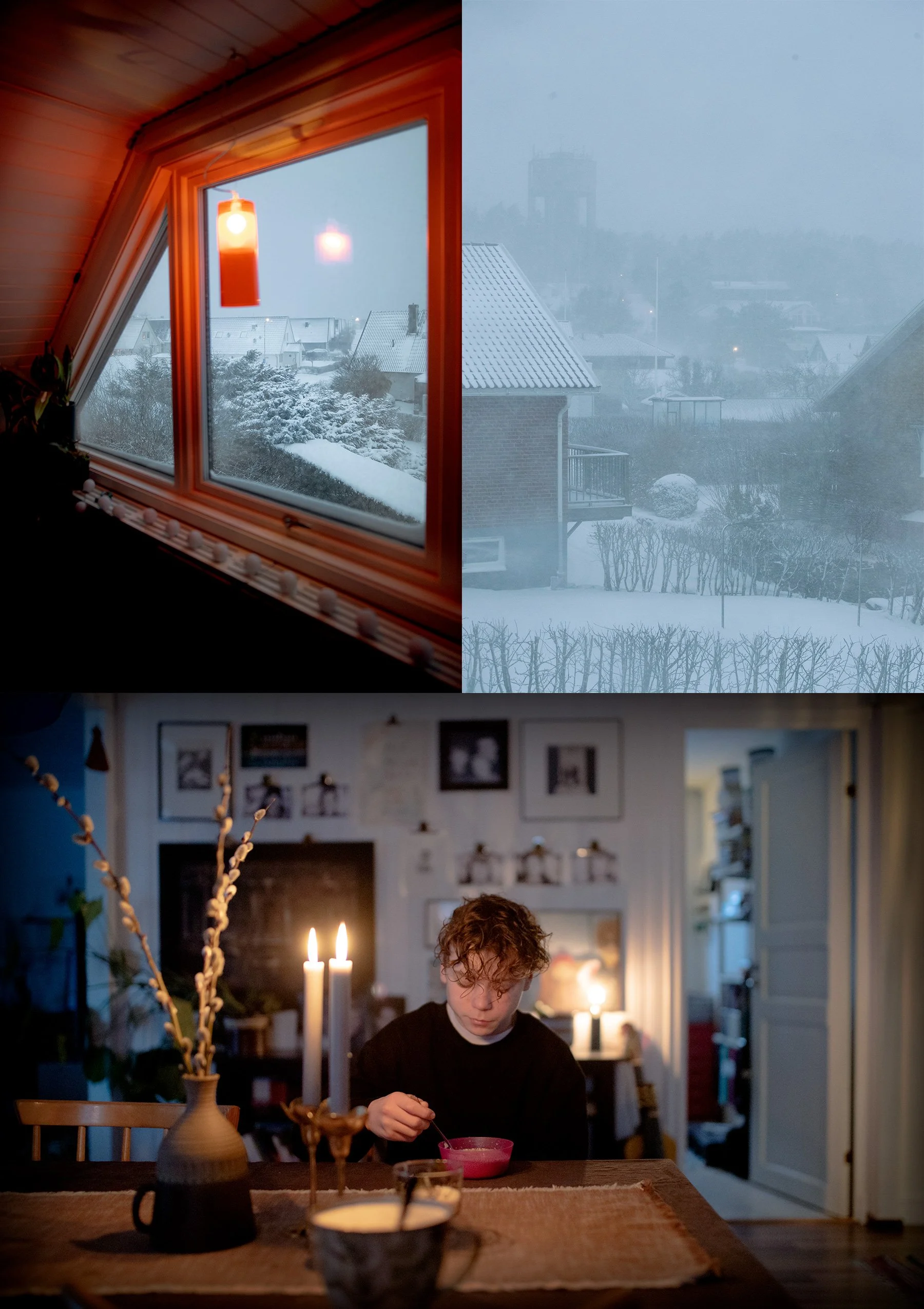 Snöstormsfrukost