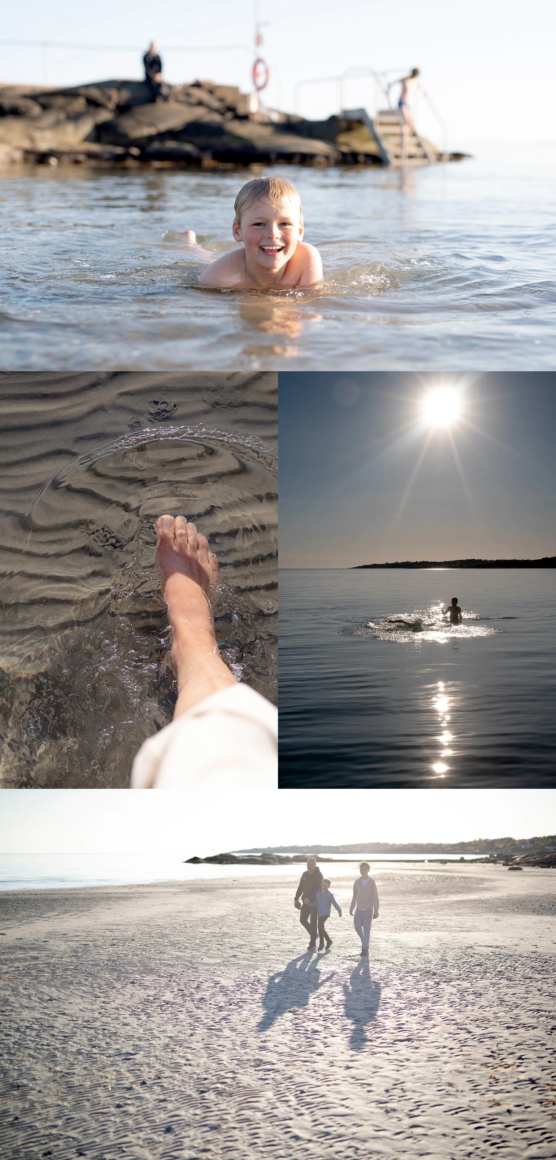 Årets första dopp