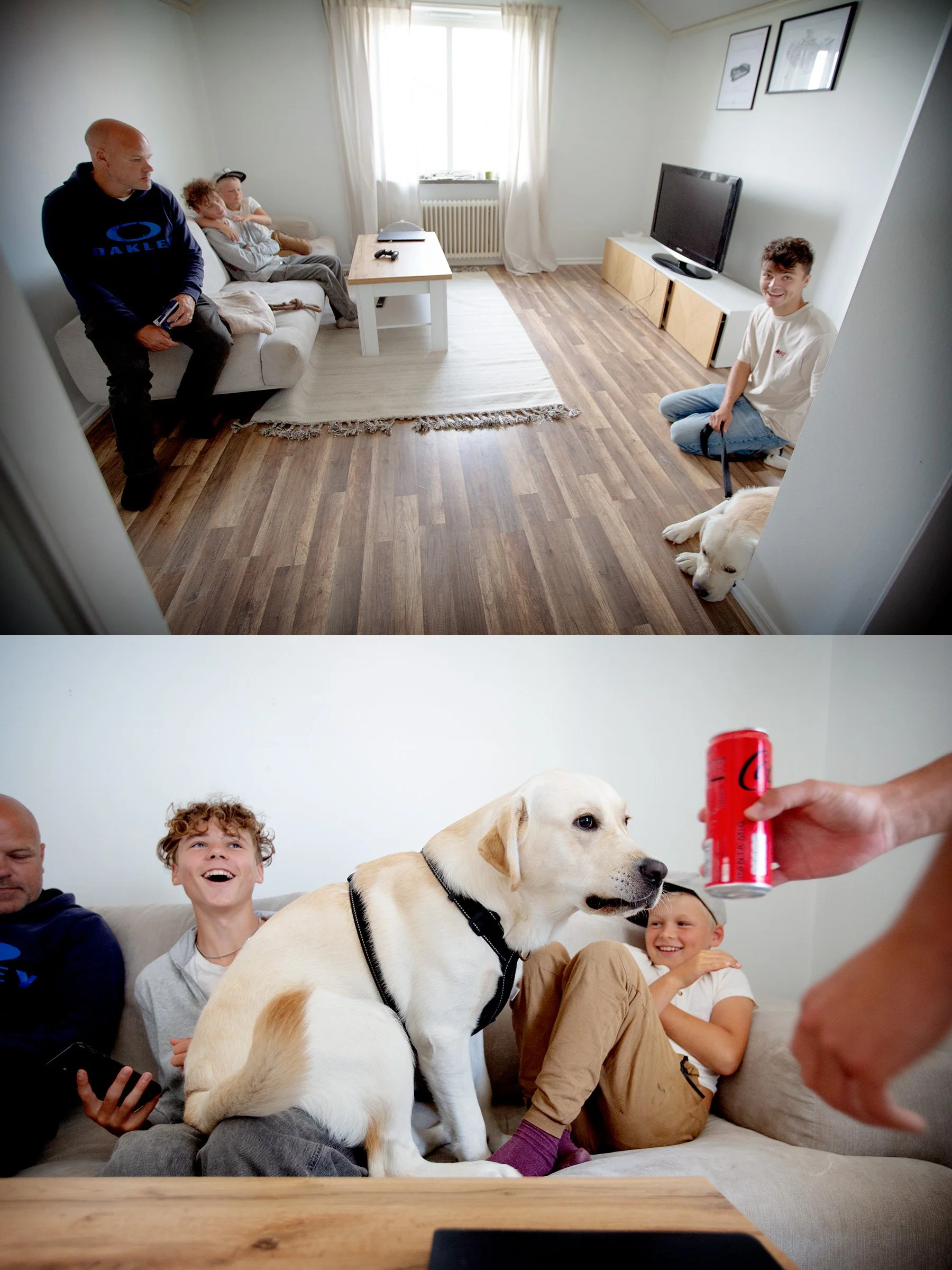 En sväng till Hugo och Buster