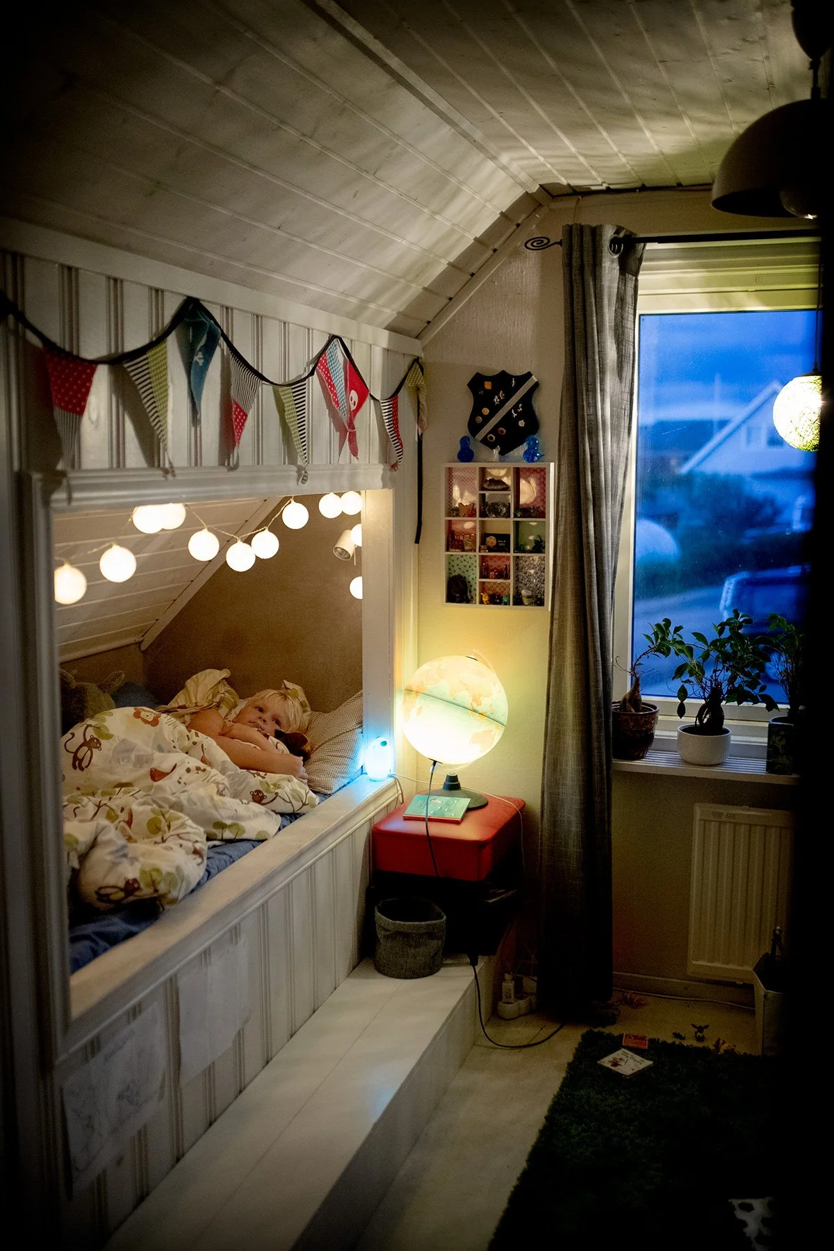 Sista kvällen innan skolan