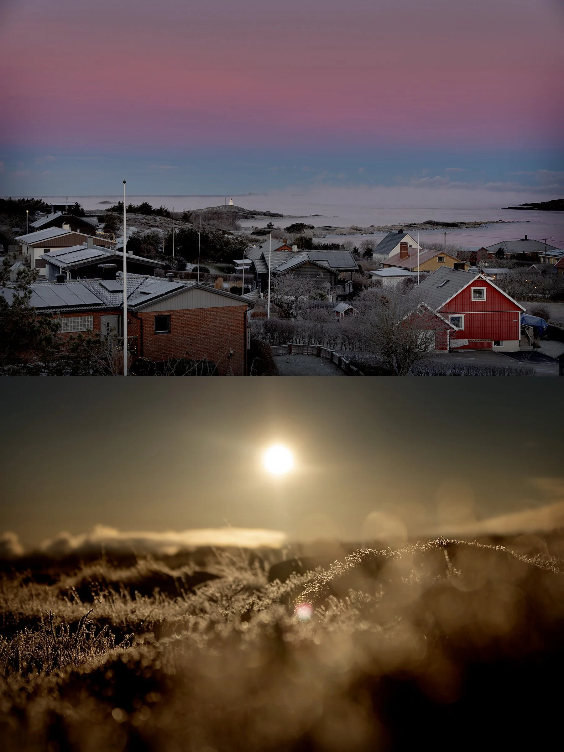 Iskall morgon
